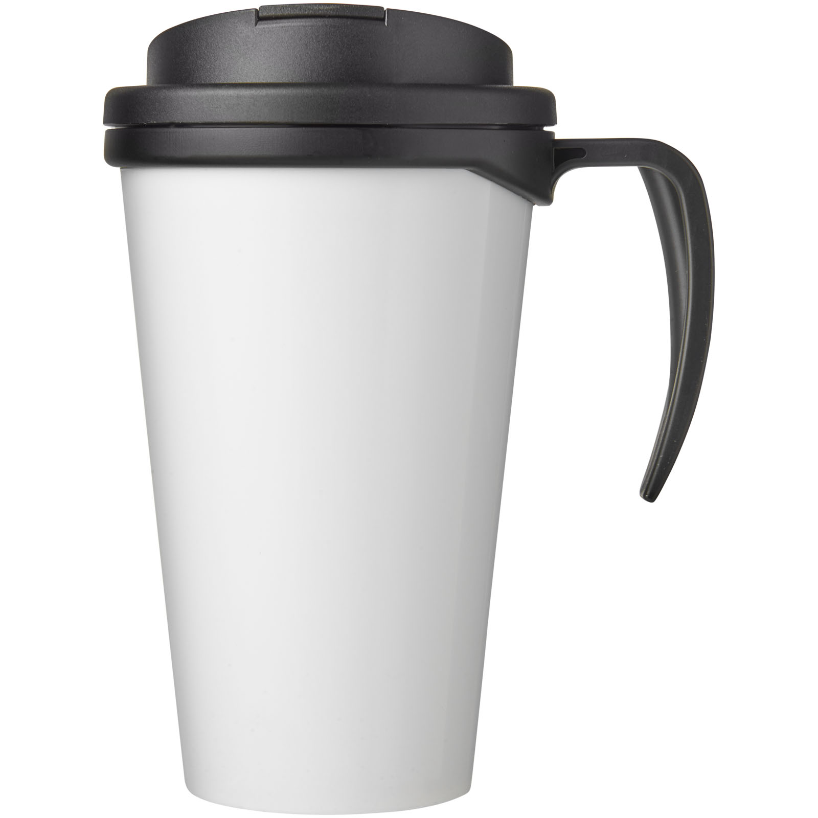 Advertising Travel mugs - Brite-Americano® Grande 350 ml mug with spill-proof lid - 2