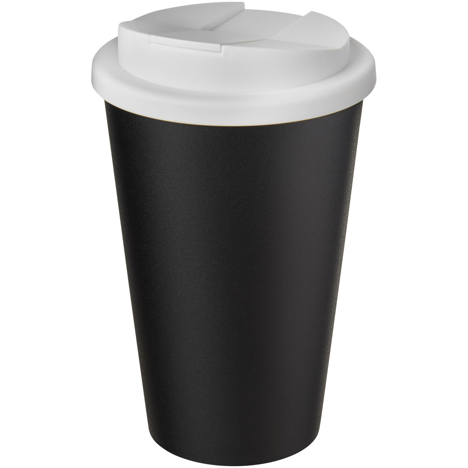 Mugs isothermes publicitaires - Gobelet Americano® Eco recyclé de 350ml avec couvercle anti-déversement - 0