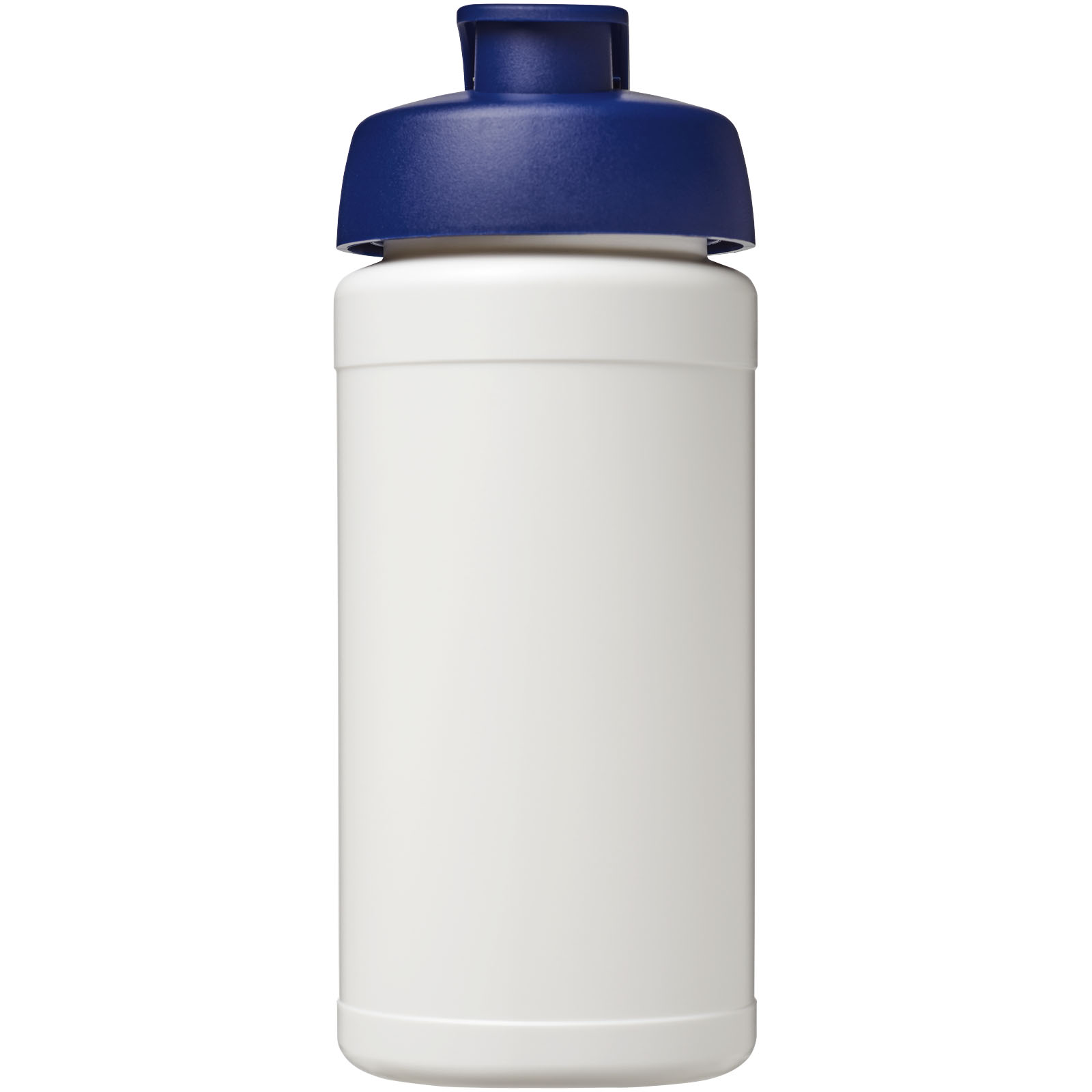 Advertising Sports bottles - Baseline 500 ml recycled sport bottle with flip lid - 1