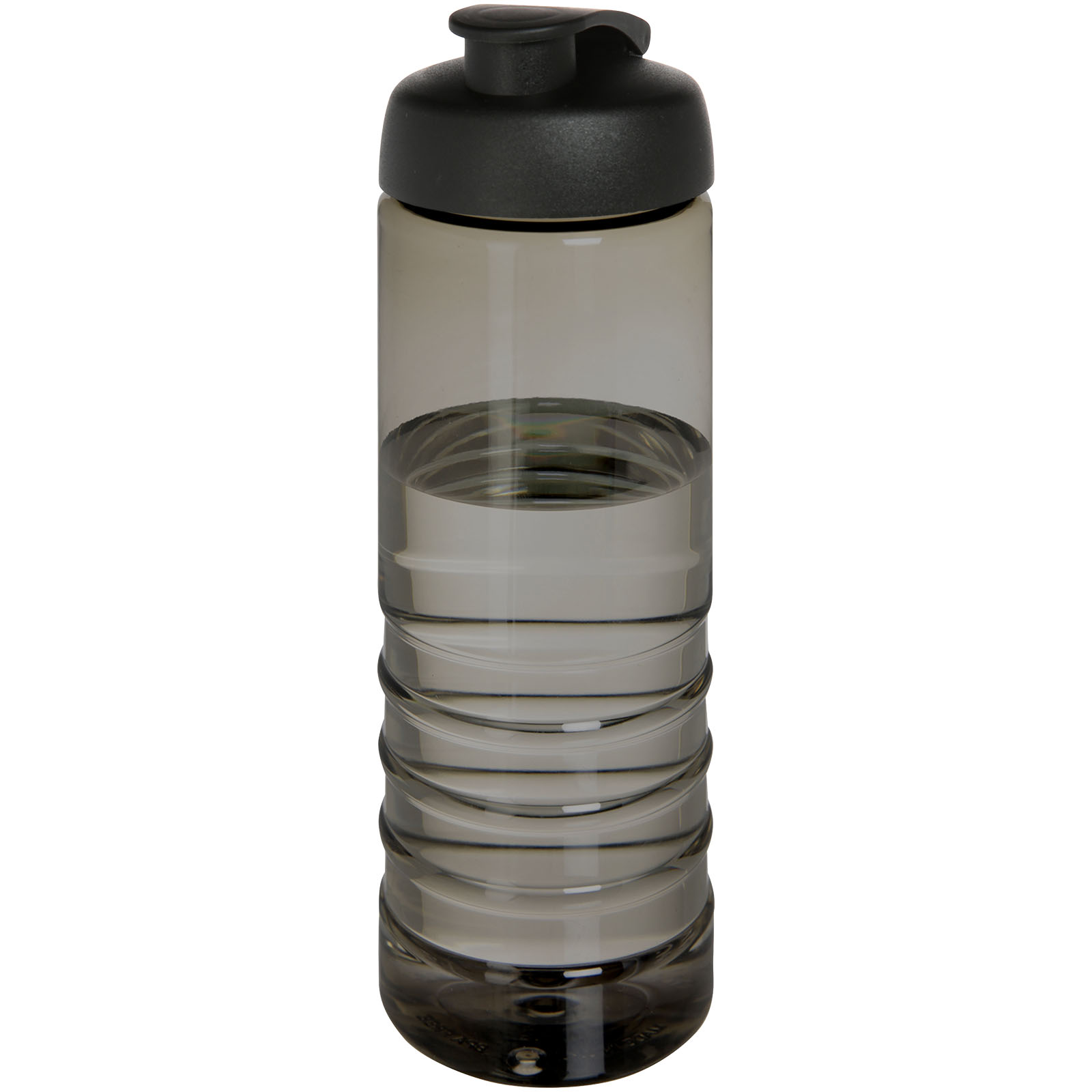 Advertising Sports bottles - H2O Active® Eco Treble 750 ml flip lid sport bottle - 0