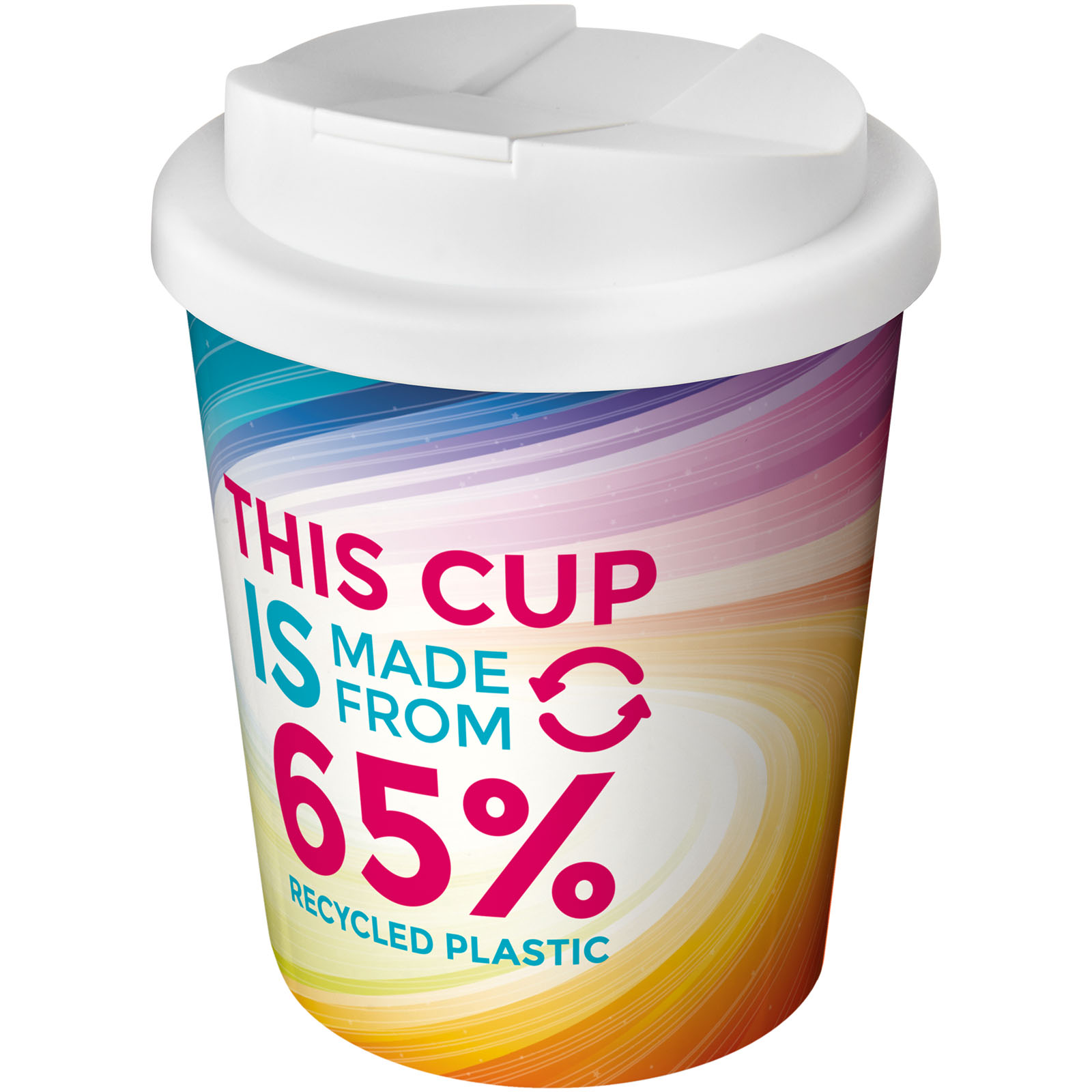 Advertising Insulated mugs - Brite-Americano Espresso Eco 250 ml spill-proof insulated tumbler