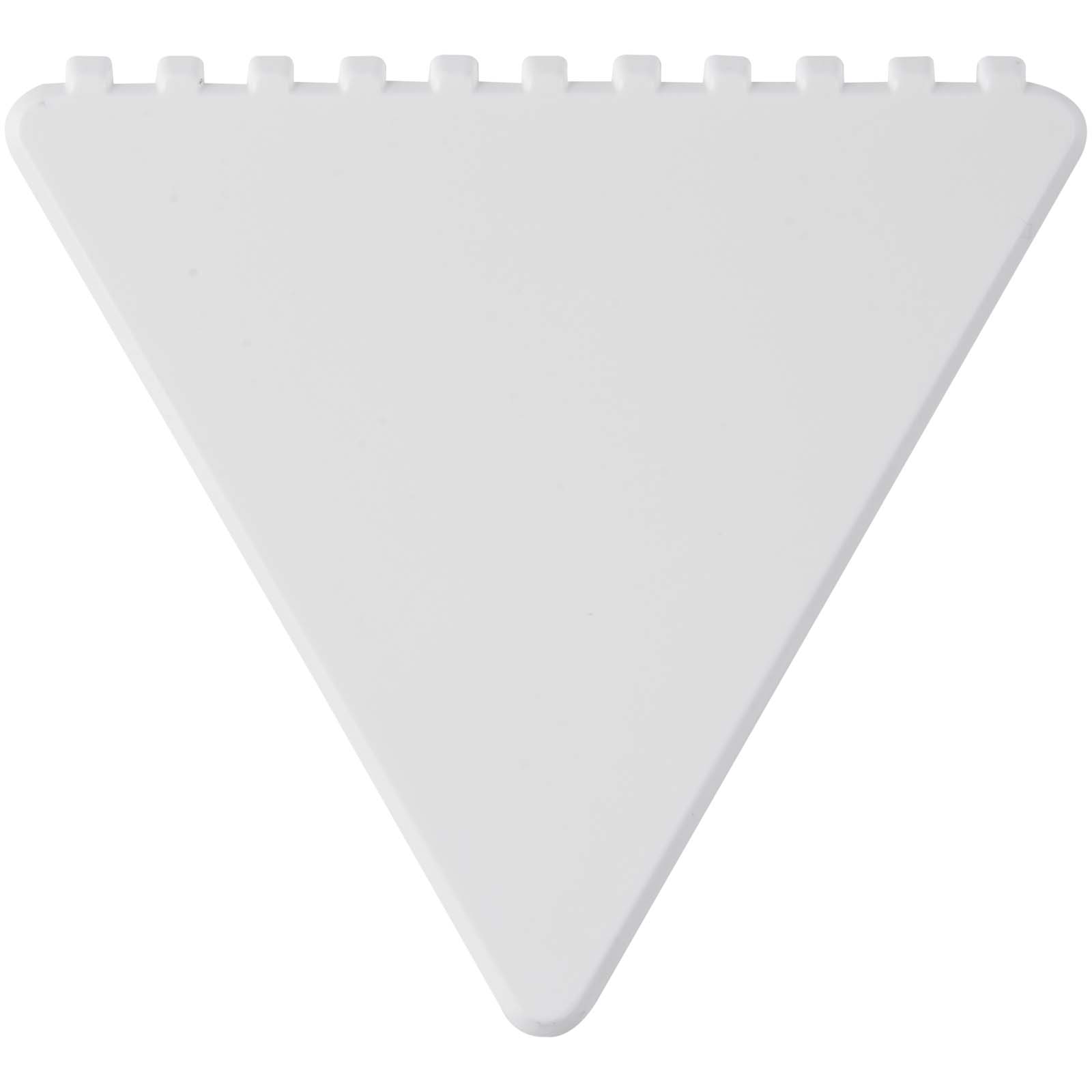Accessoires auto publicitaires - Frosty triangular recycled plastic ice scraper - 1