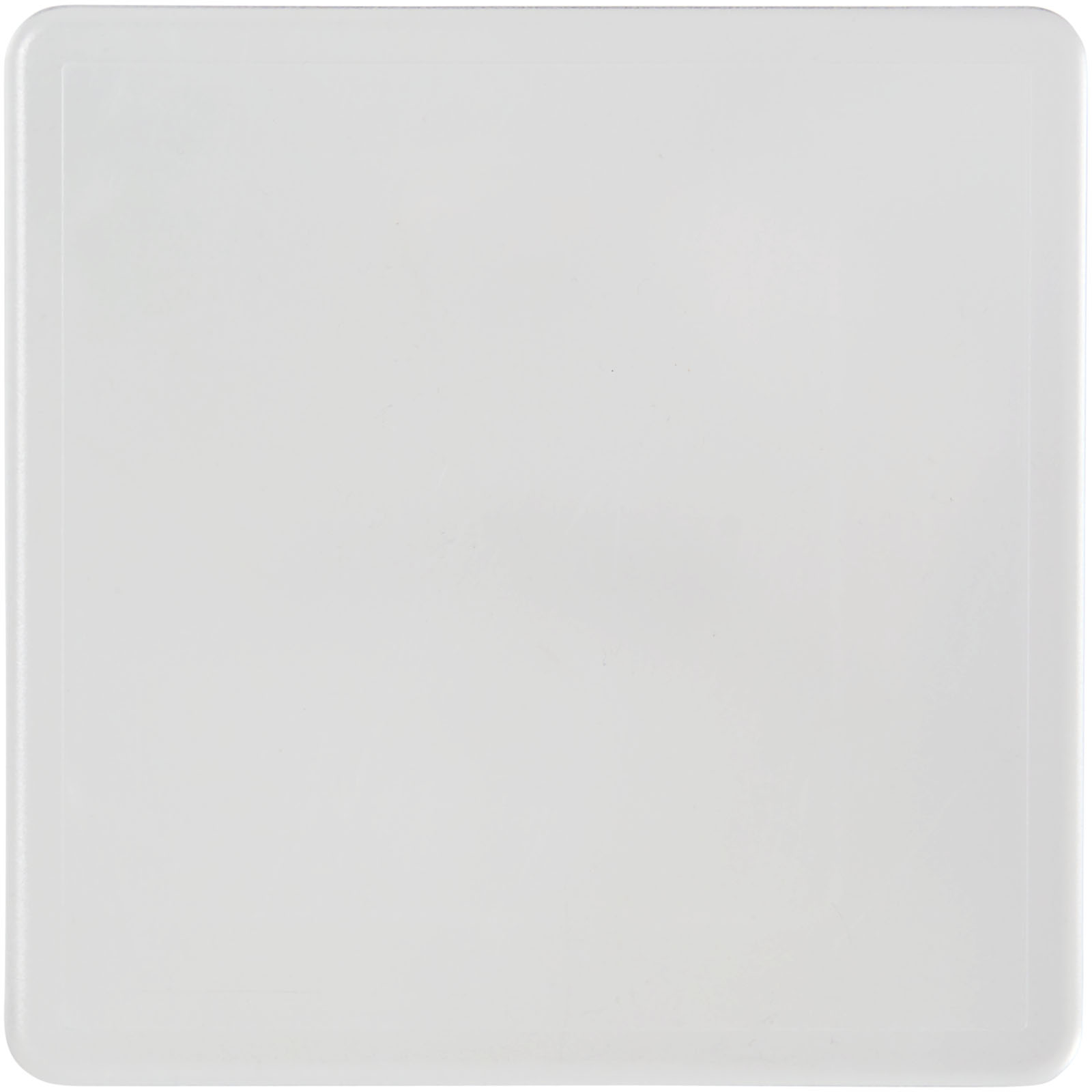 Advertising Home Accessories - Renzo square plastic coaster - 1