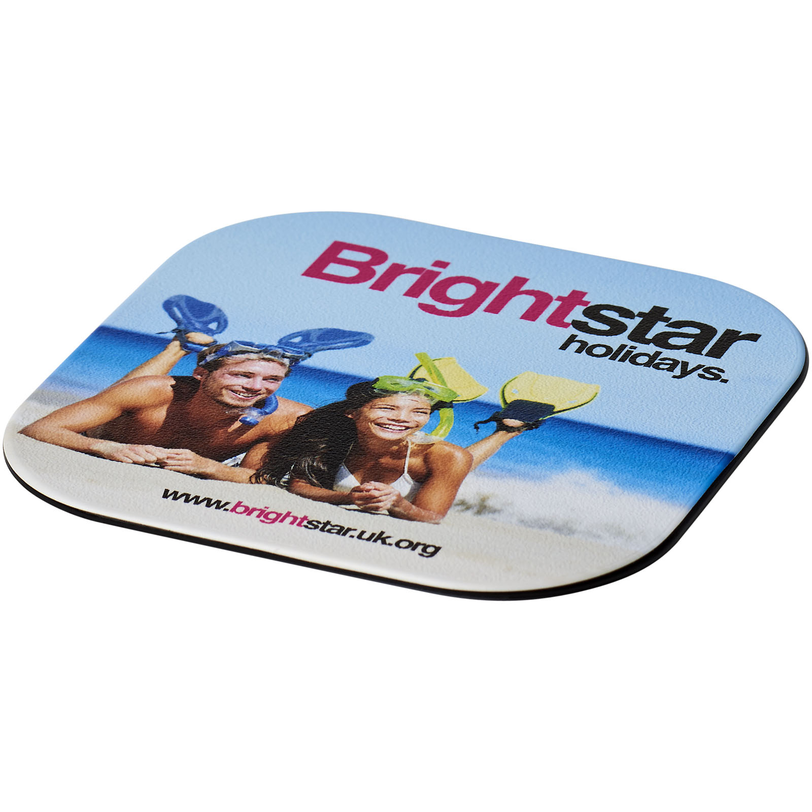 Advertising Home Accessories - Brite-Mat® square coaster - 3