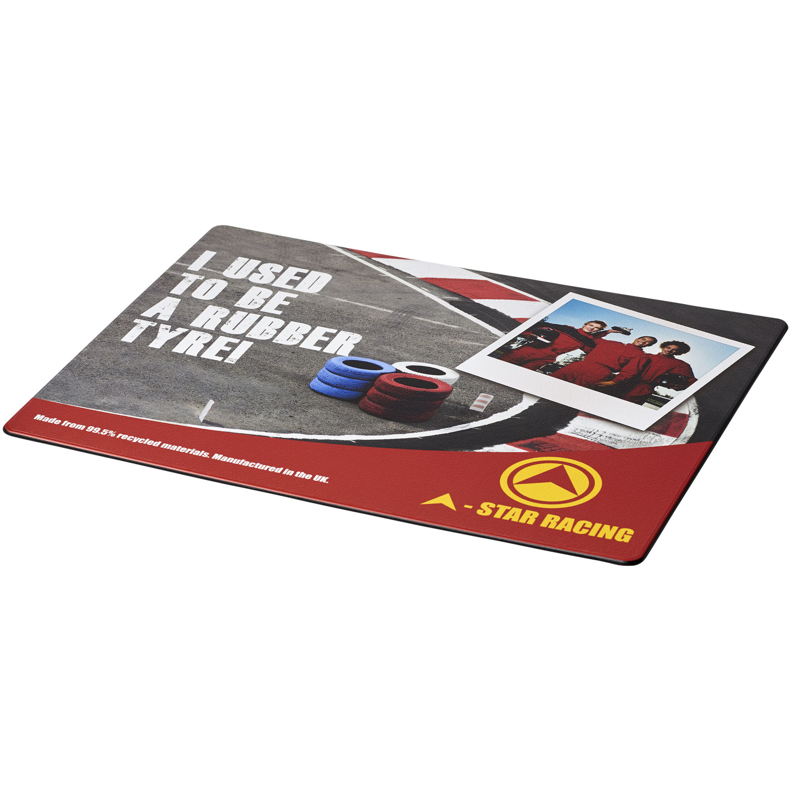 Technology - Brite-Mat® mouse mat with tyre material