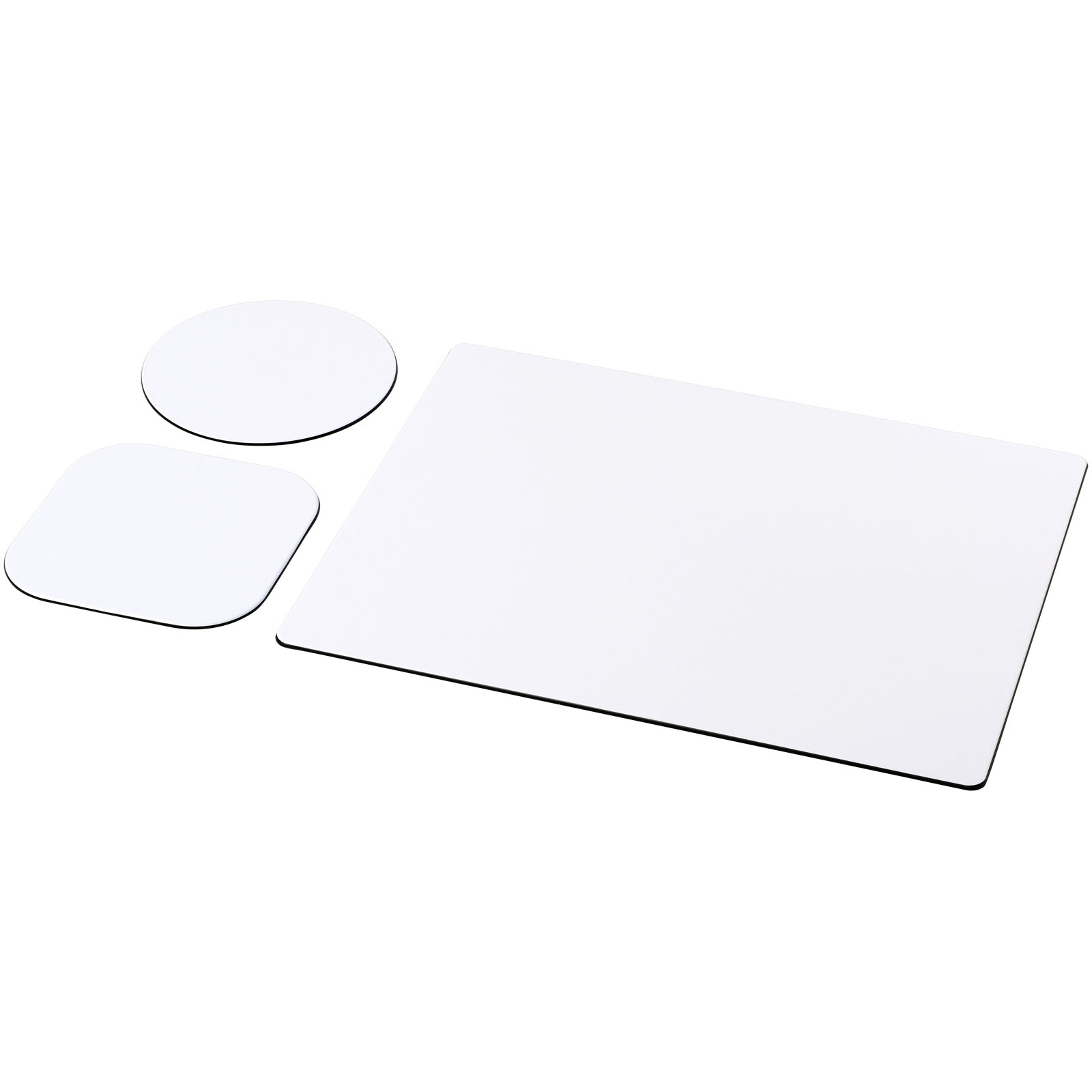 Accessoires pour ordinateur publicitaires - Ensemble de tapis de souris et sous-verre Brite-Mat® - 4