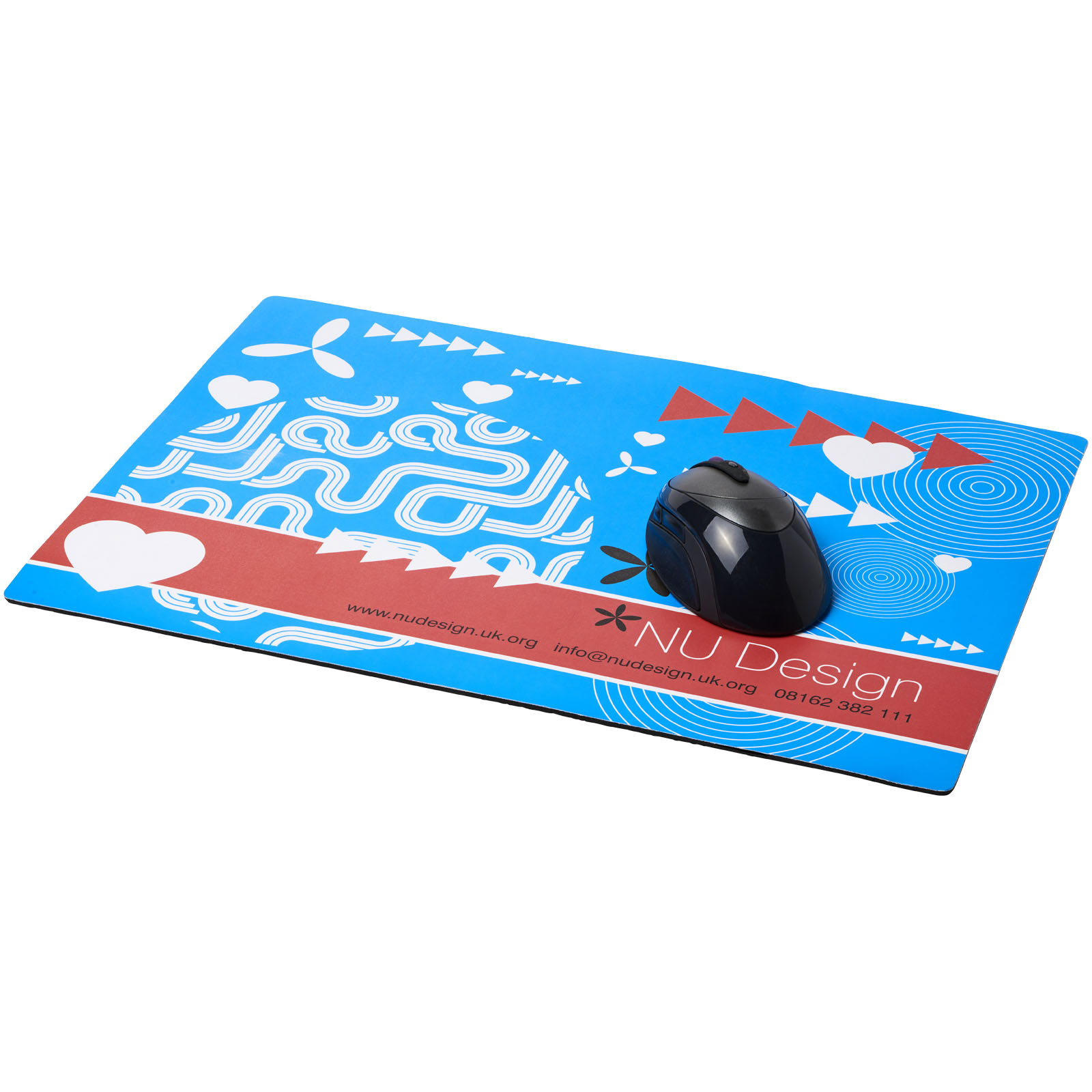 Accessoires pour ordinateur publicitaires - Tapis de comptoir Q-Mat® de taille A2 - 0