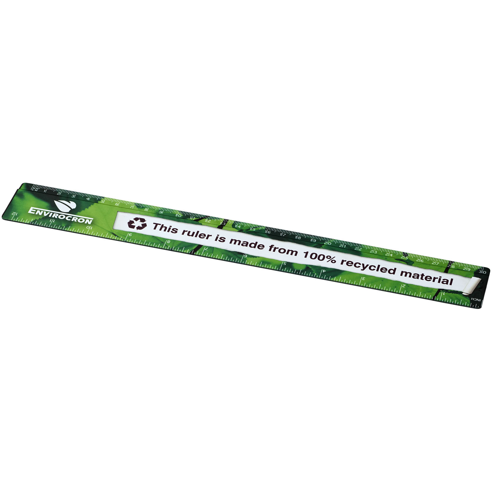 Notebooks & Desk Essentials - Terran 30 cm ruler from 100% recycled plastic