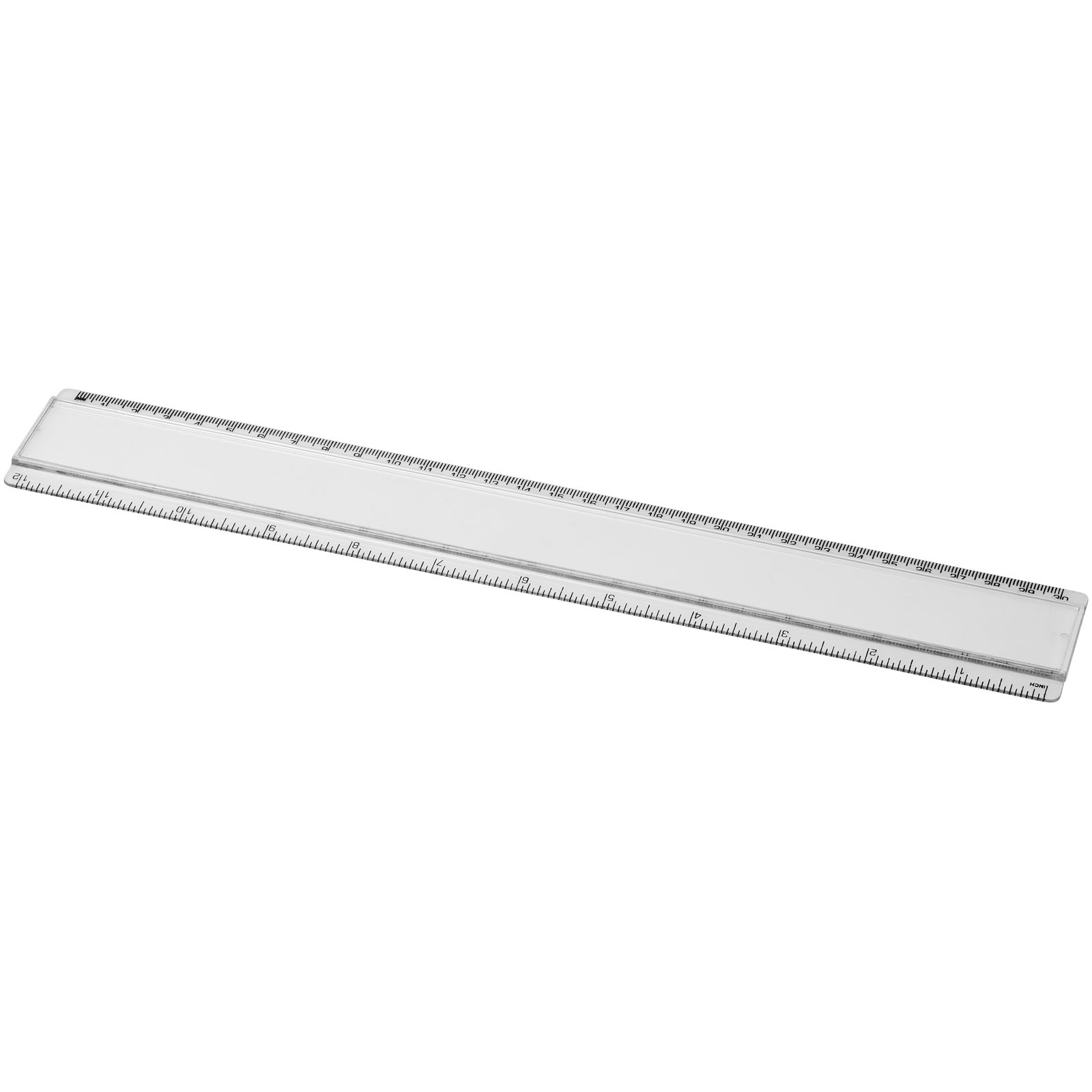 Advertising Desk Accessories - Ellison 30 cm plastic insert ruler - 0