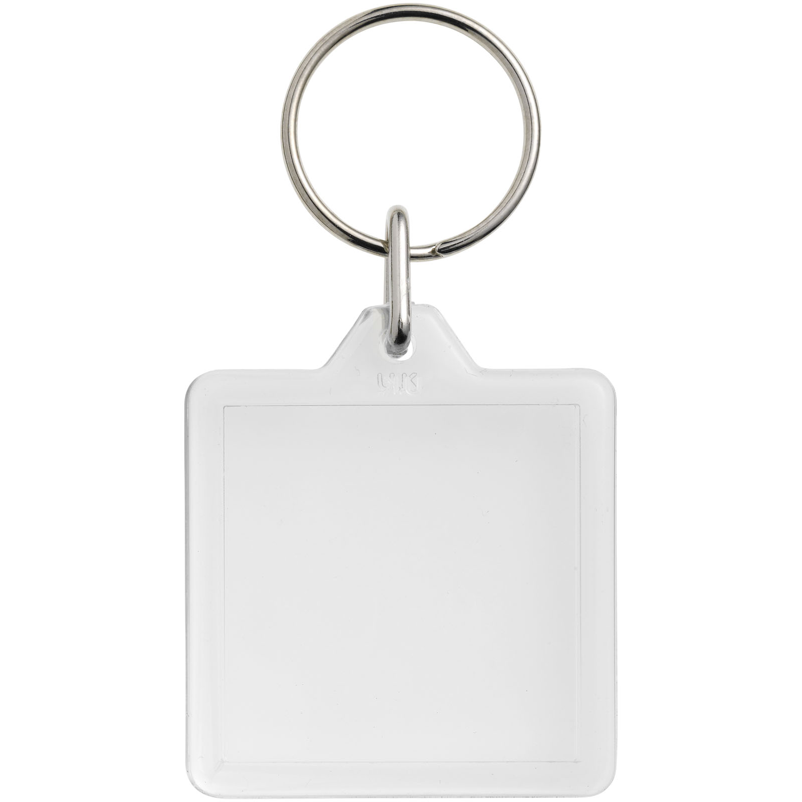 Advertising Keychains & Keyrings - Vial U1 square keychain - 1