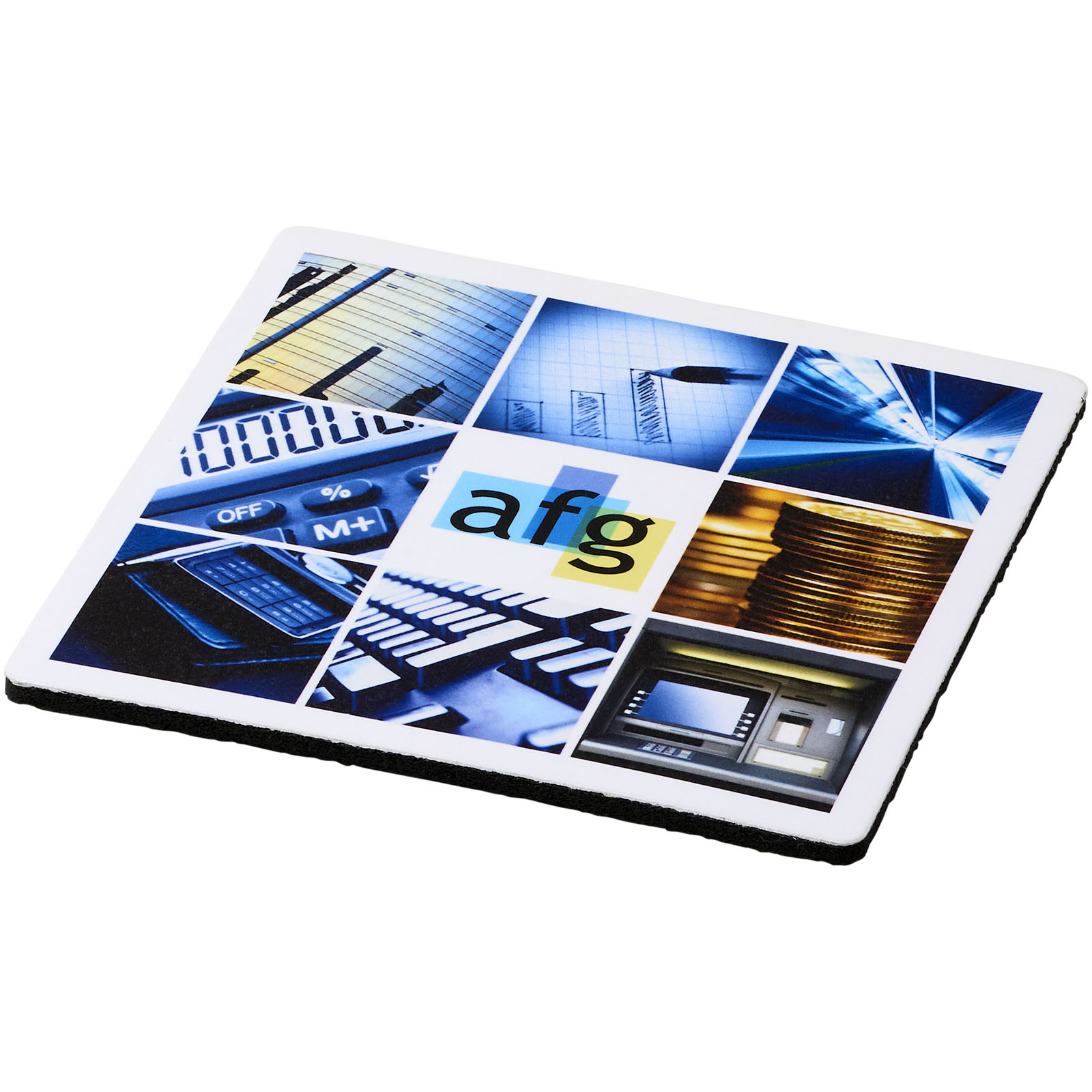 Advertising Home Accessories - Q-Mat® square coaster - 0
