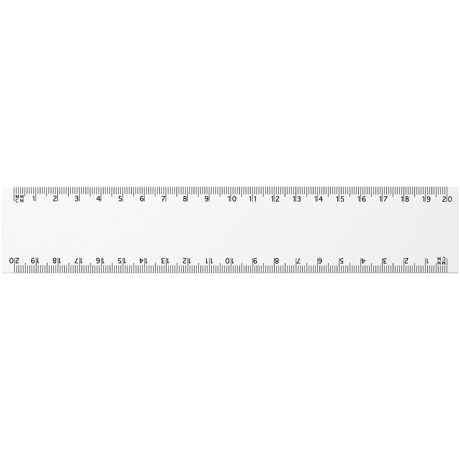 Advertising Desk Accessories - Arc 20 cm flexible ruler - 1