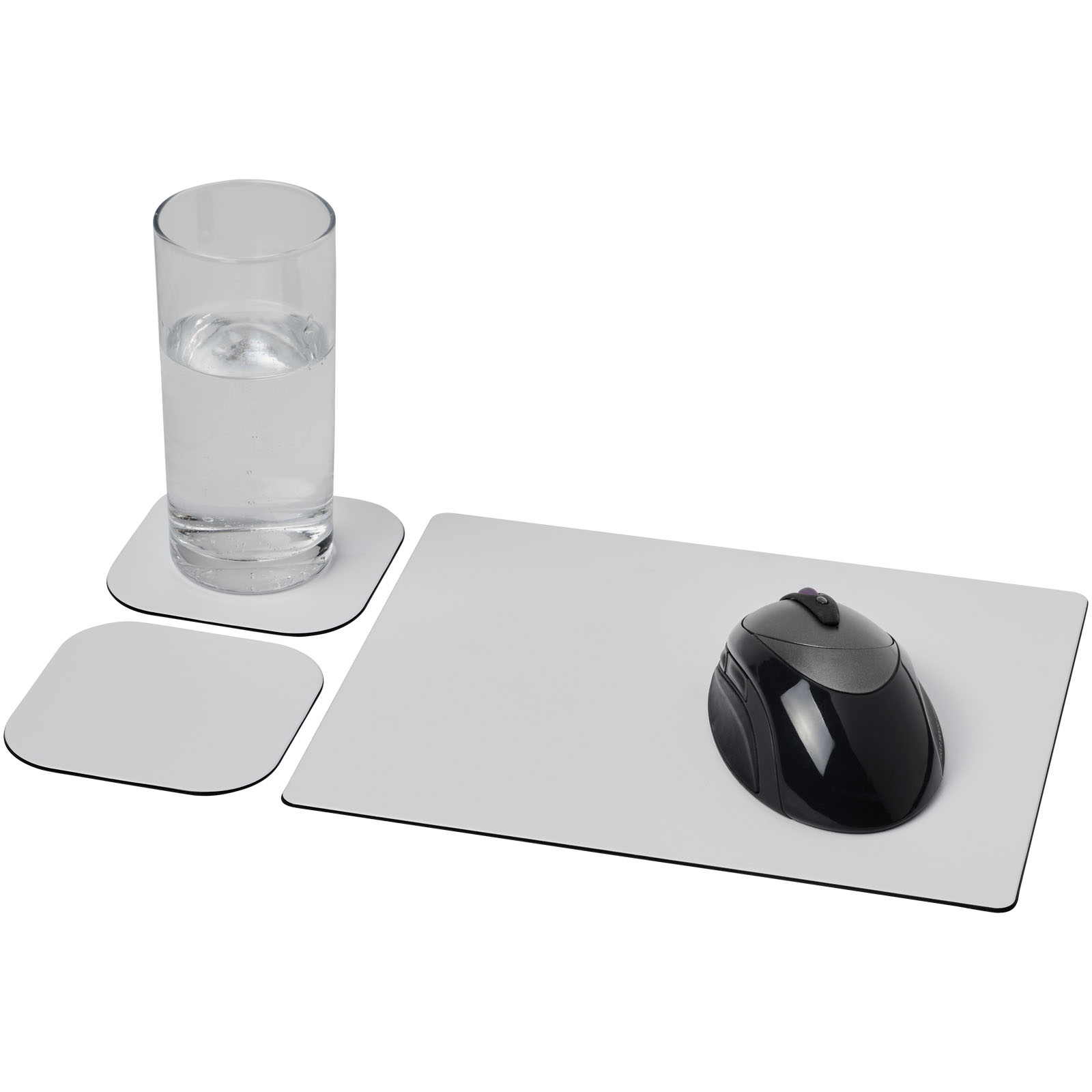Accessoires pour ordinateur - Ensemble de tapis de souris et de dessous de verre Brite-Mat® 3