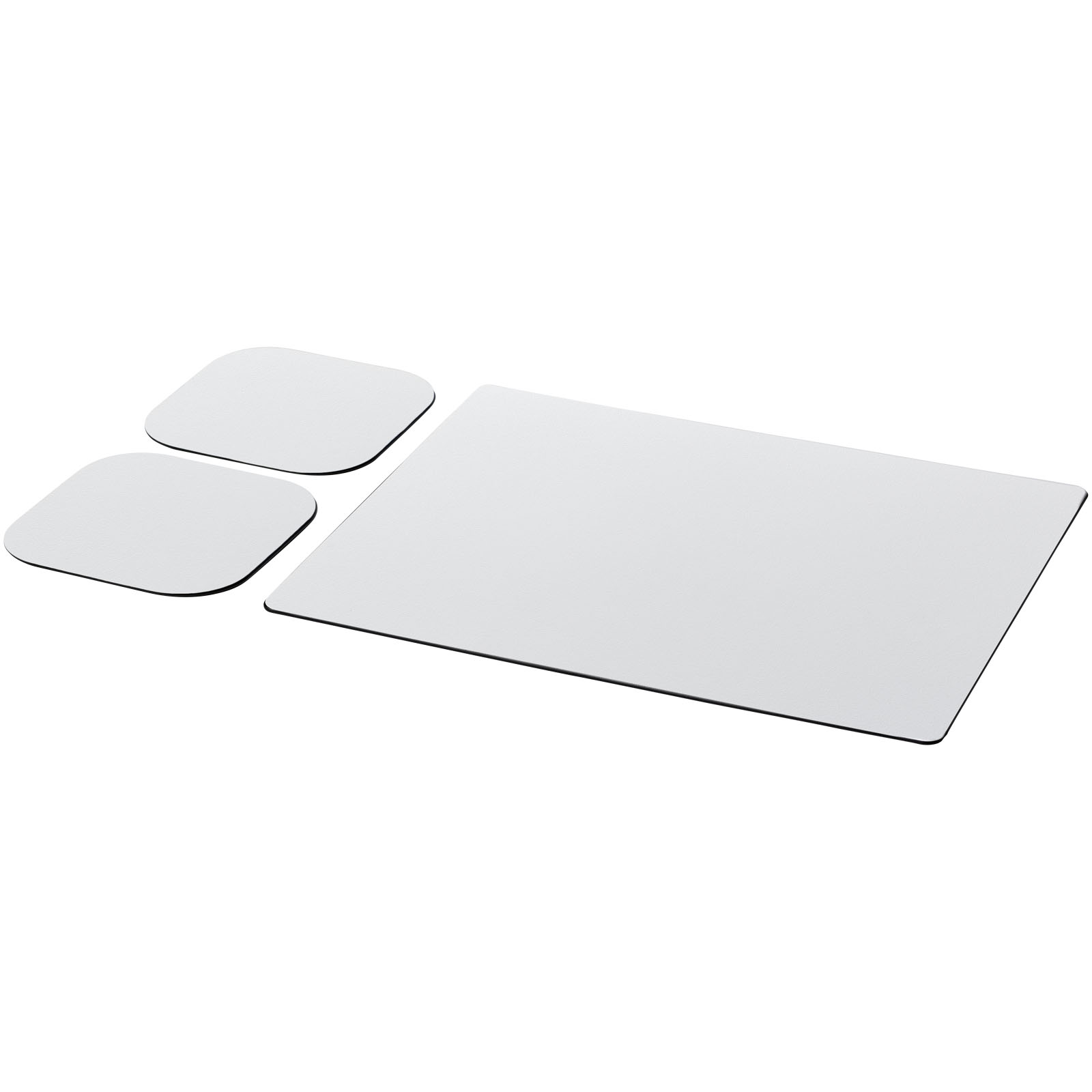 Accessoires pour ordinateur publicitaires - Ensemble de tapis de souris et de dessous de verre Brite-Mat® 3 - 4