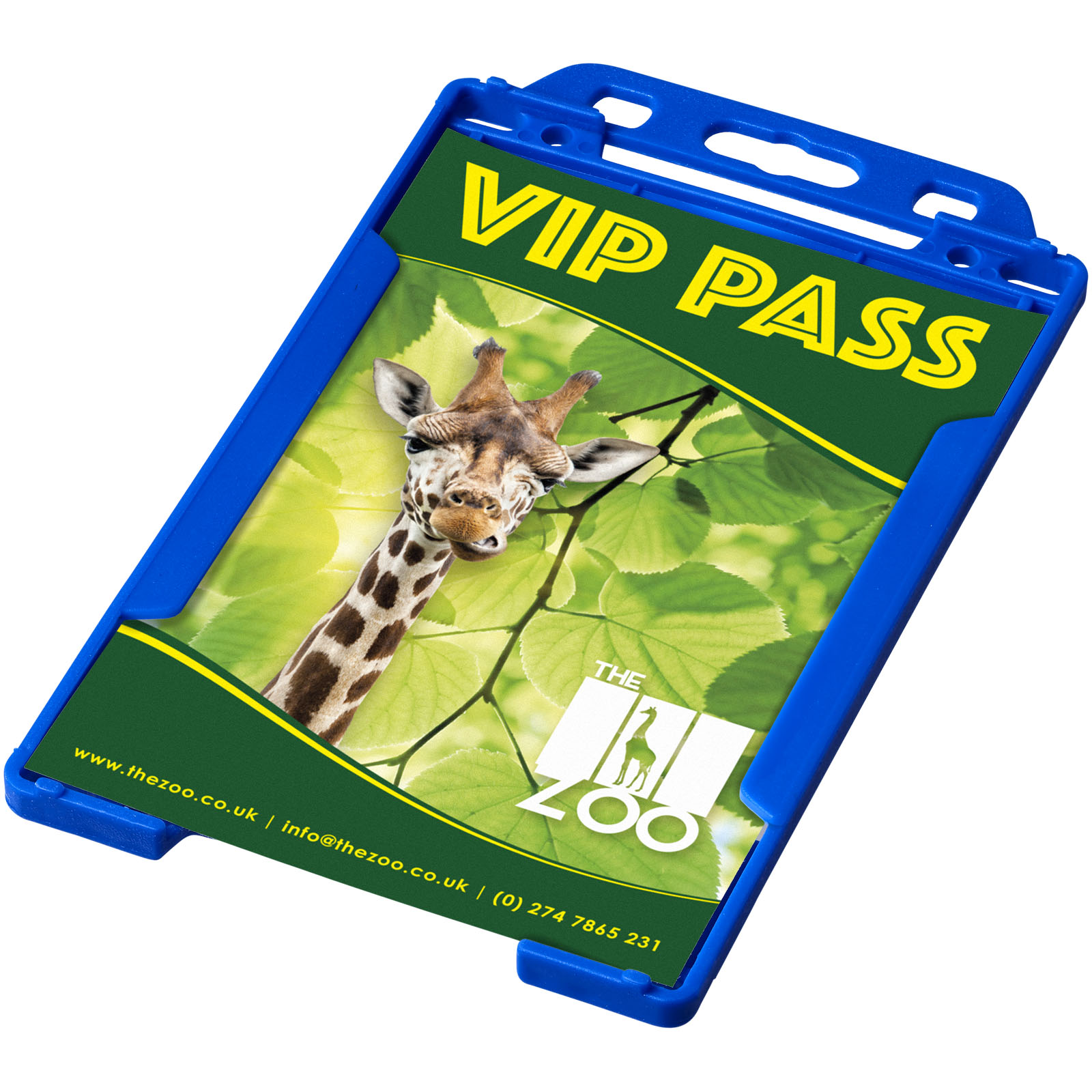Badge Holders - Pierre plastic card holder