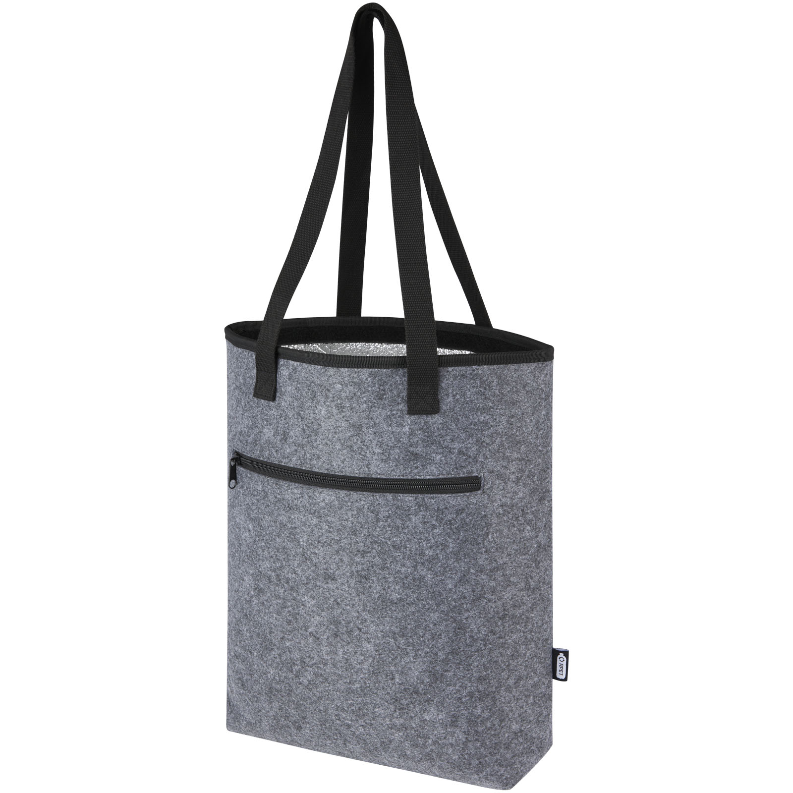 Cooler bags - Felta GRS recycled felt cooler tote bag 12L