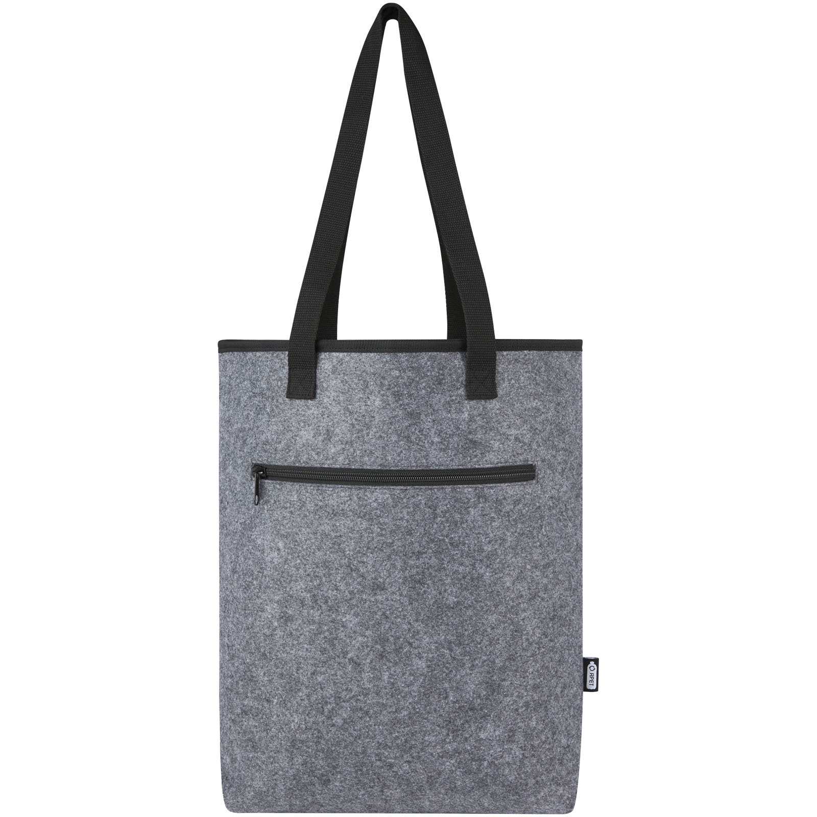 Advertising Cooler bags - Felta GRS recycled felt cooler tote bag 12L - 1