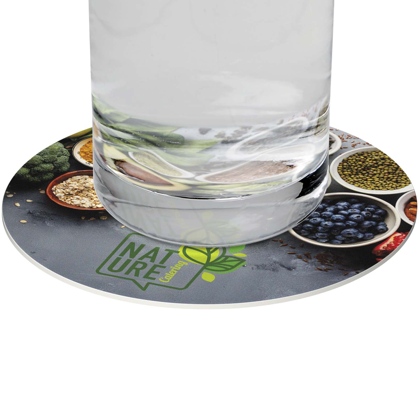 Dessous de verre rond Lumin