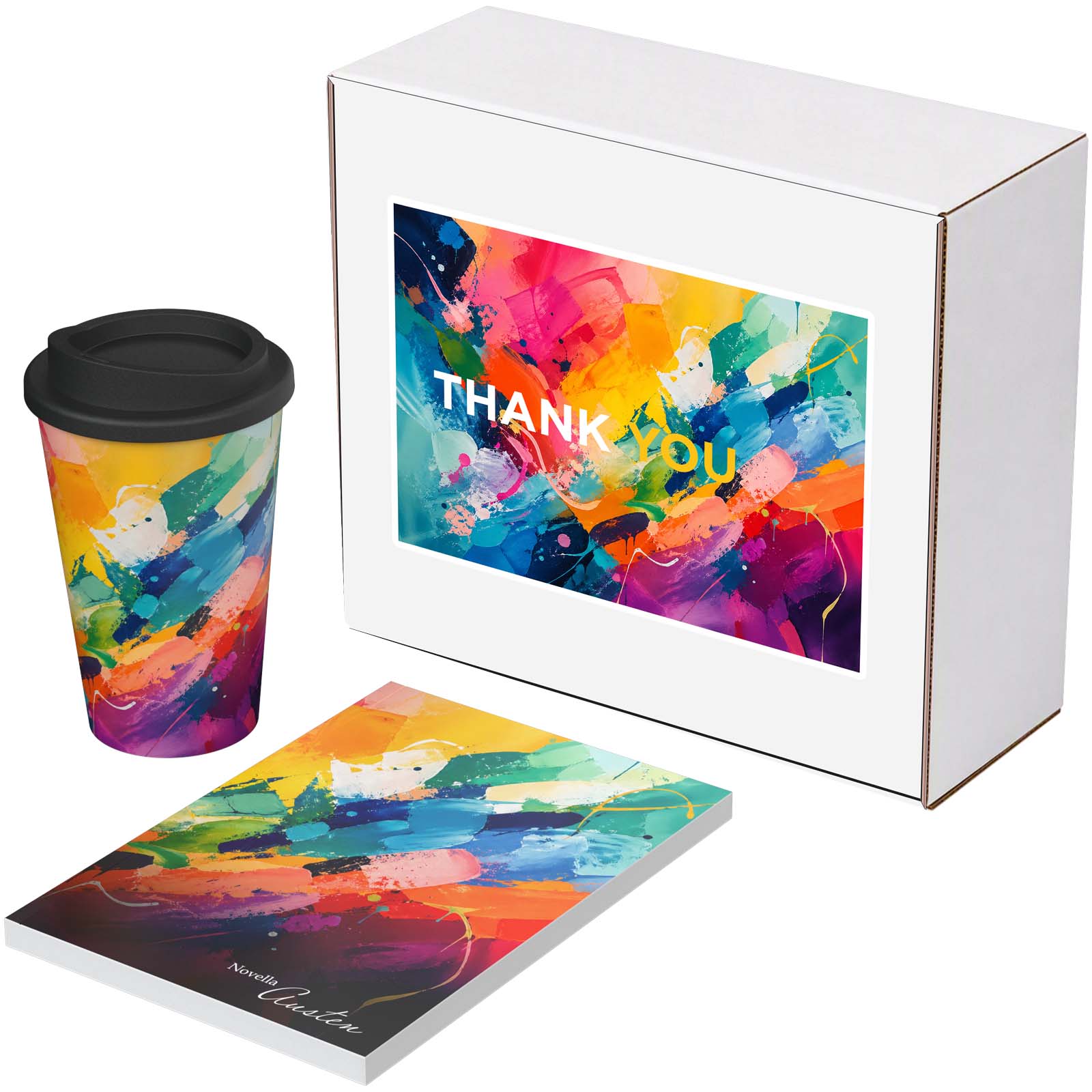 Soft Cover Notebooks - Kendal gift set – Novella Austen notebook and Americano tumbler