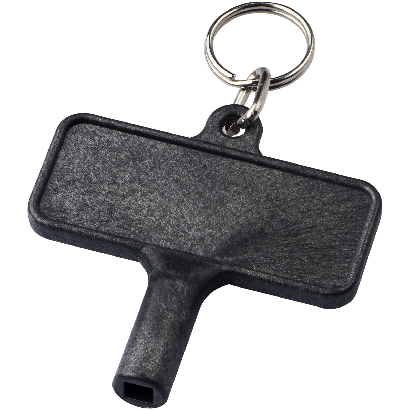 Porte-clés publicitaires - Clé à radiateur en plastique avec porte-clés Largo - 0