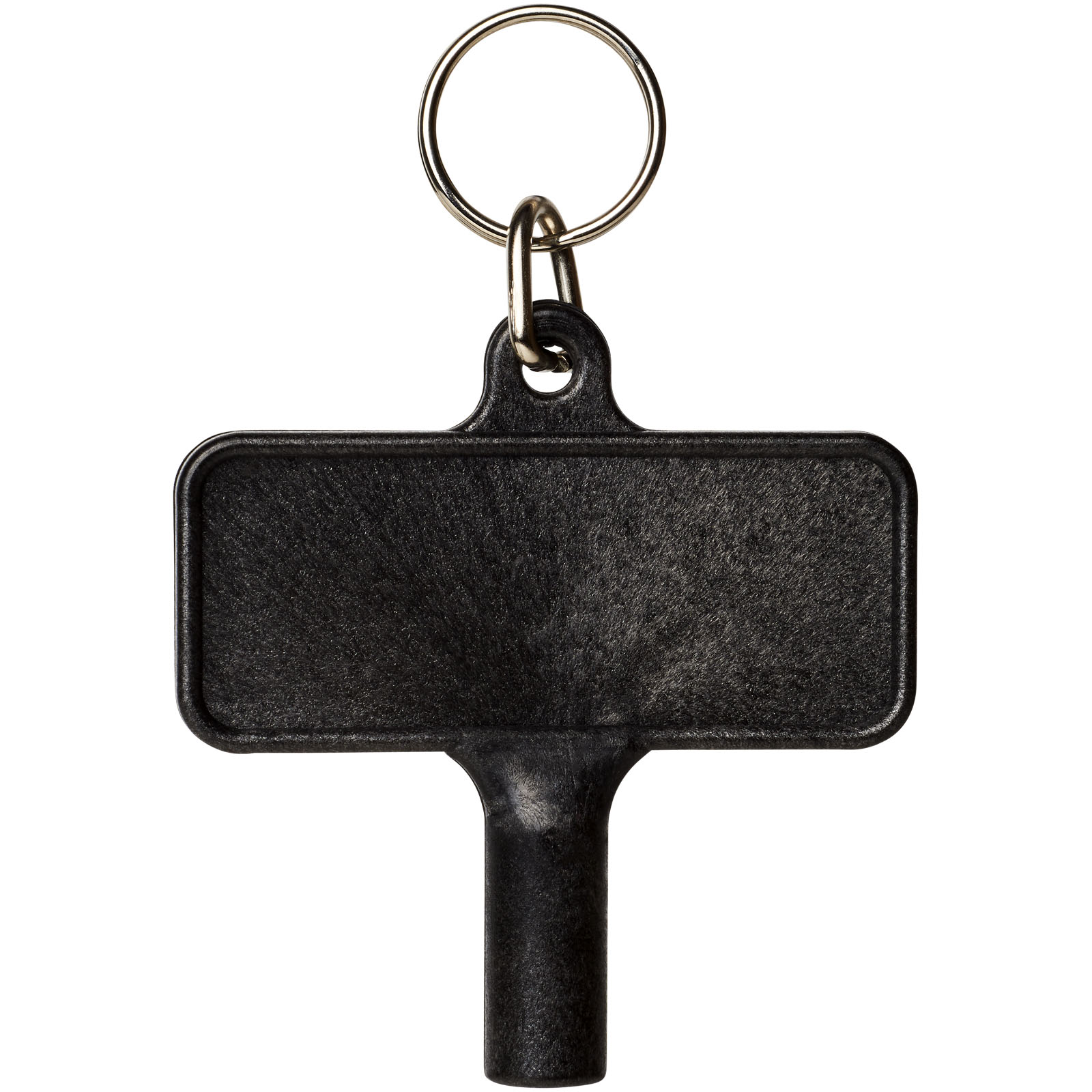 Porte-clés publicitaires - Clé à radiateur en plastique avec porte-clés Largo - 1