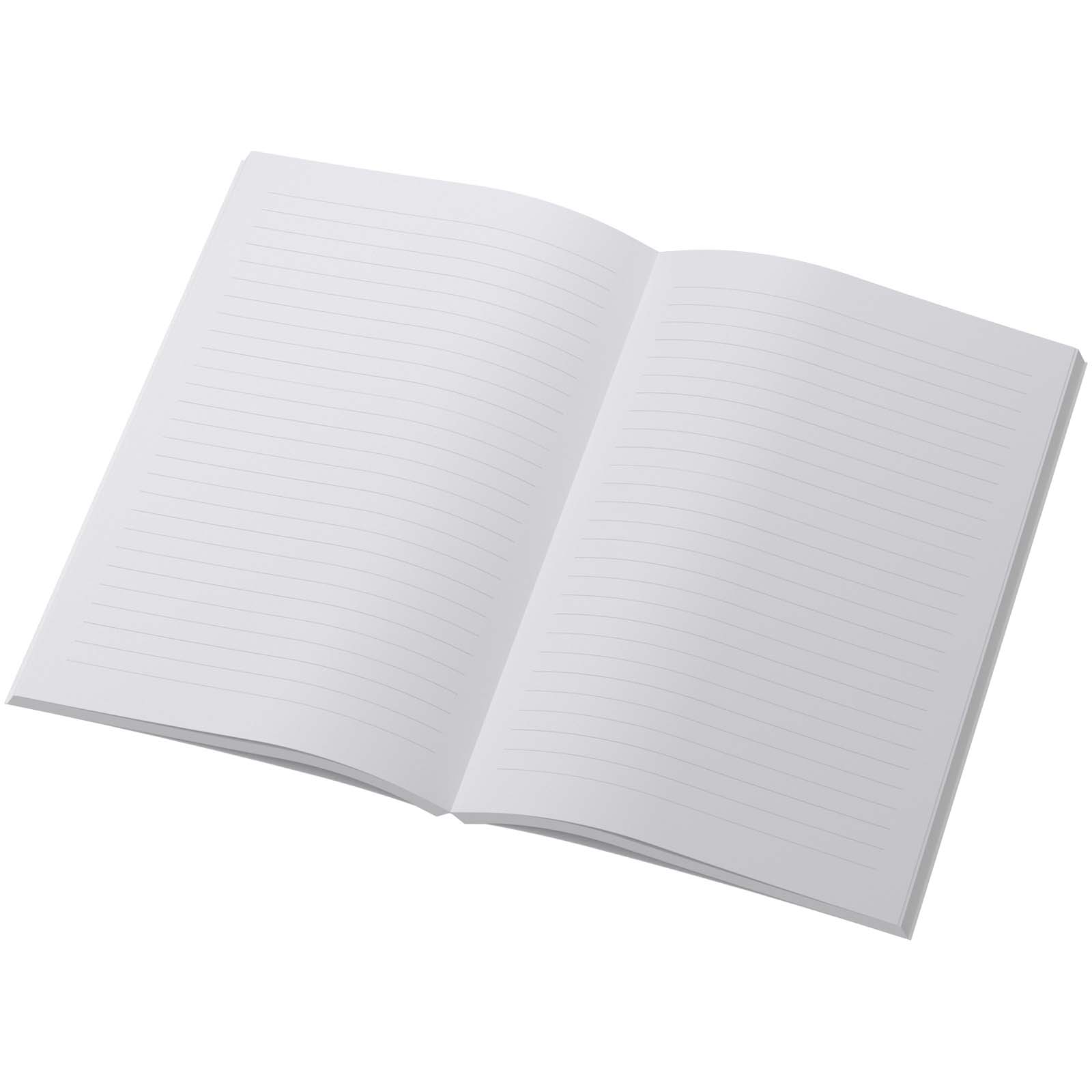 Carnets à couverture souple publicitaires - Carnet Novella Austen au format A5 à couverture souple - 100 feuilles lignées - 2