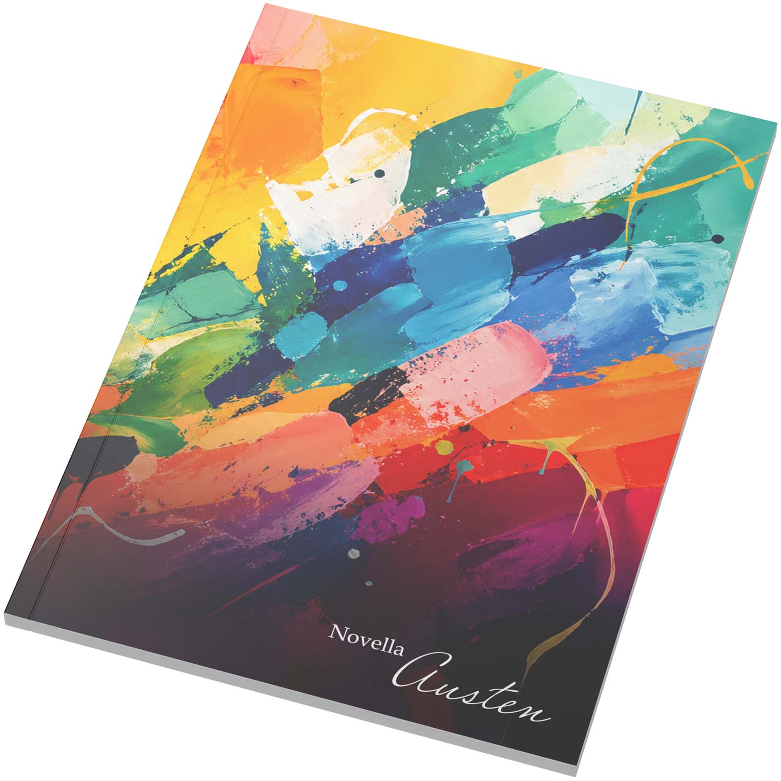 Carnets à couverture souple - Carnet Novella Austen au format A5 à couverture souple - 50 feuilles lignées