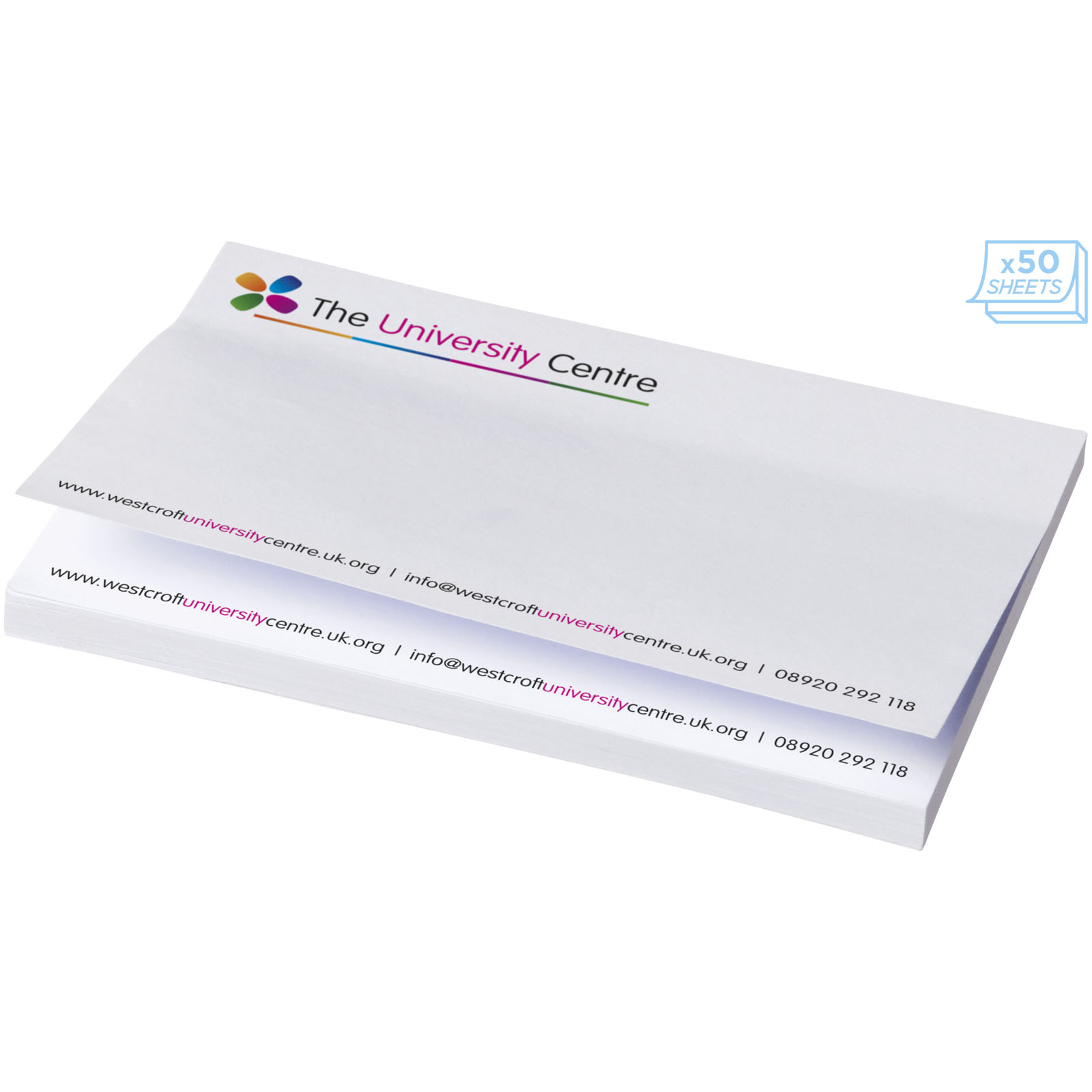 Advertising Sticky Notes - Sticky-Mate® sticky notes 150x100mm - 0