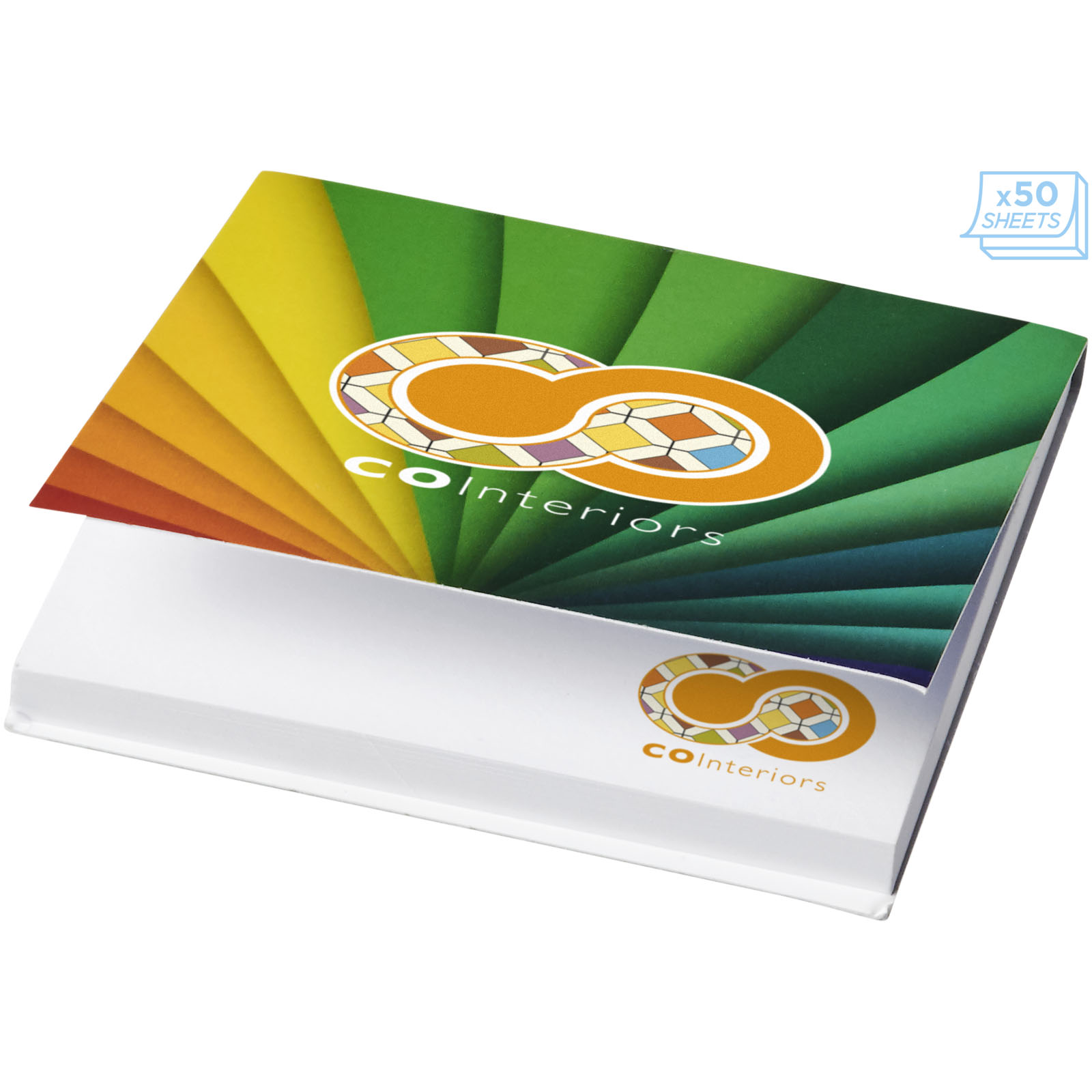 Post-its Sticky-Mate® avec couverture souple 75 x 75mm