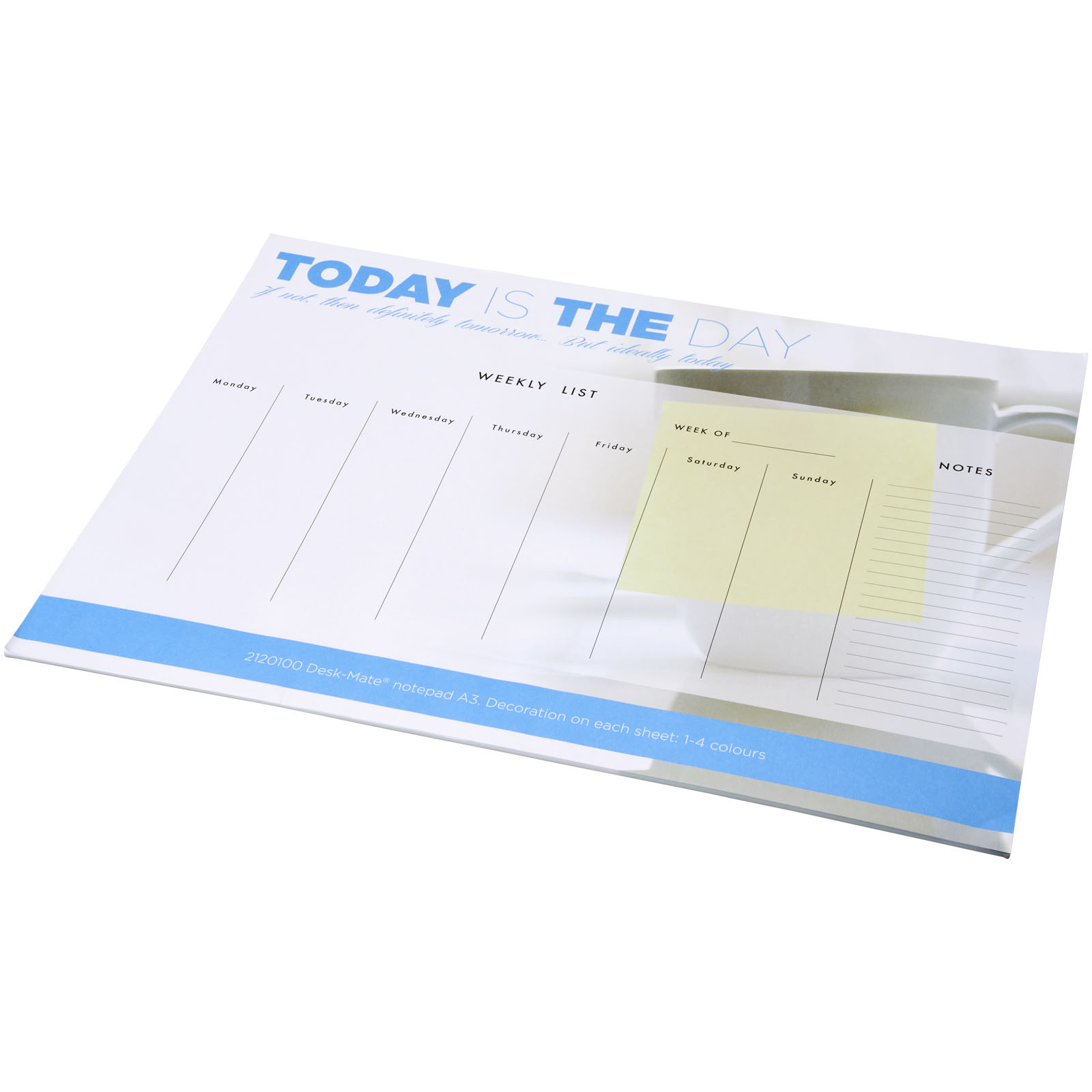 Advertising Desk pads - Desk-Mate® A3 notepad - 2