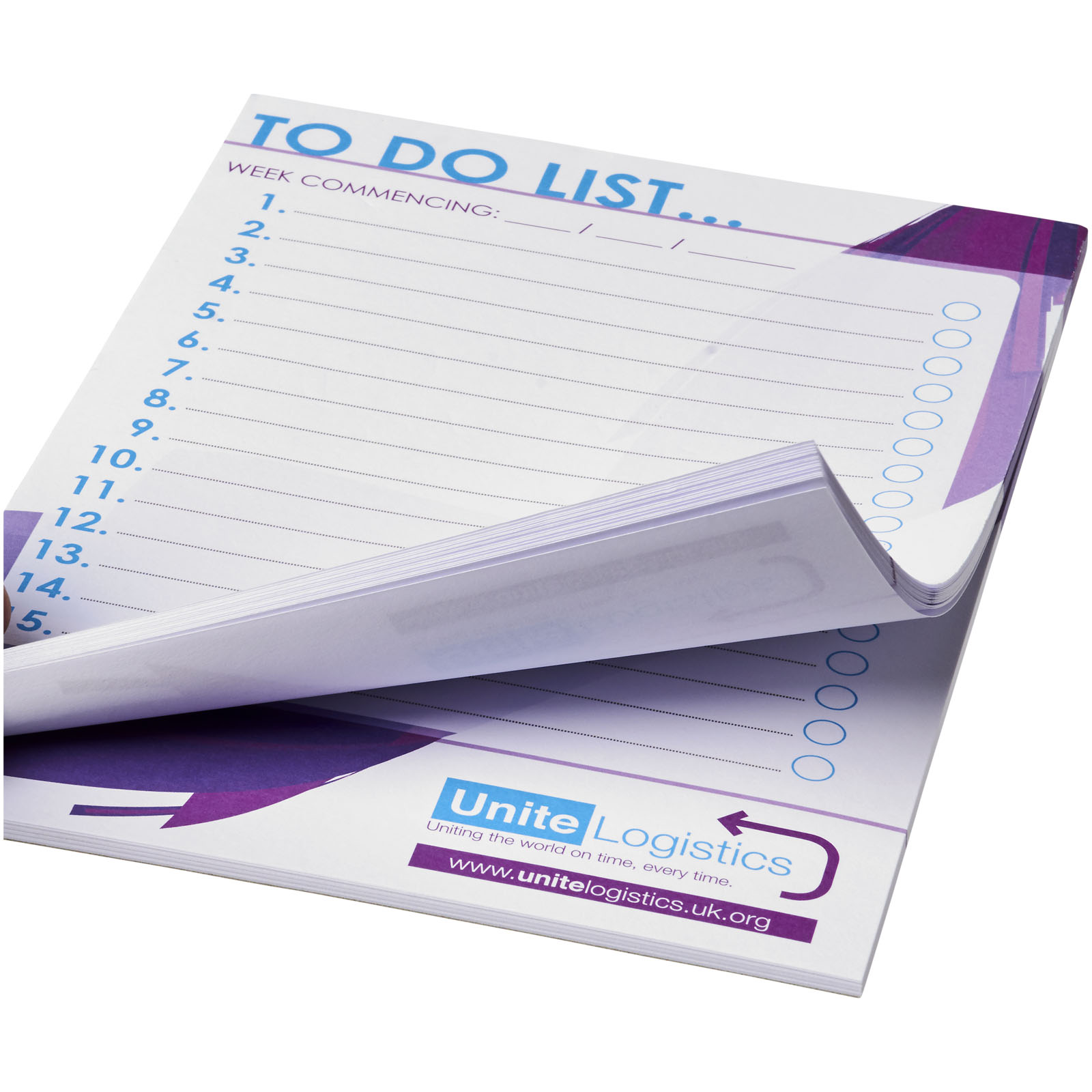 Advertising Notepads - Desk-Mate® A5 notepad - 3