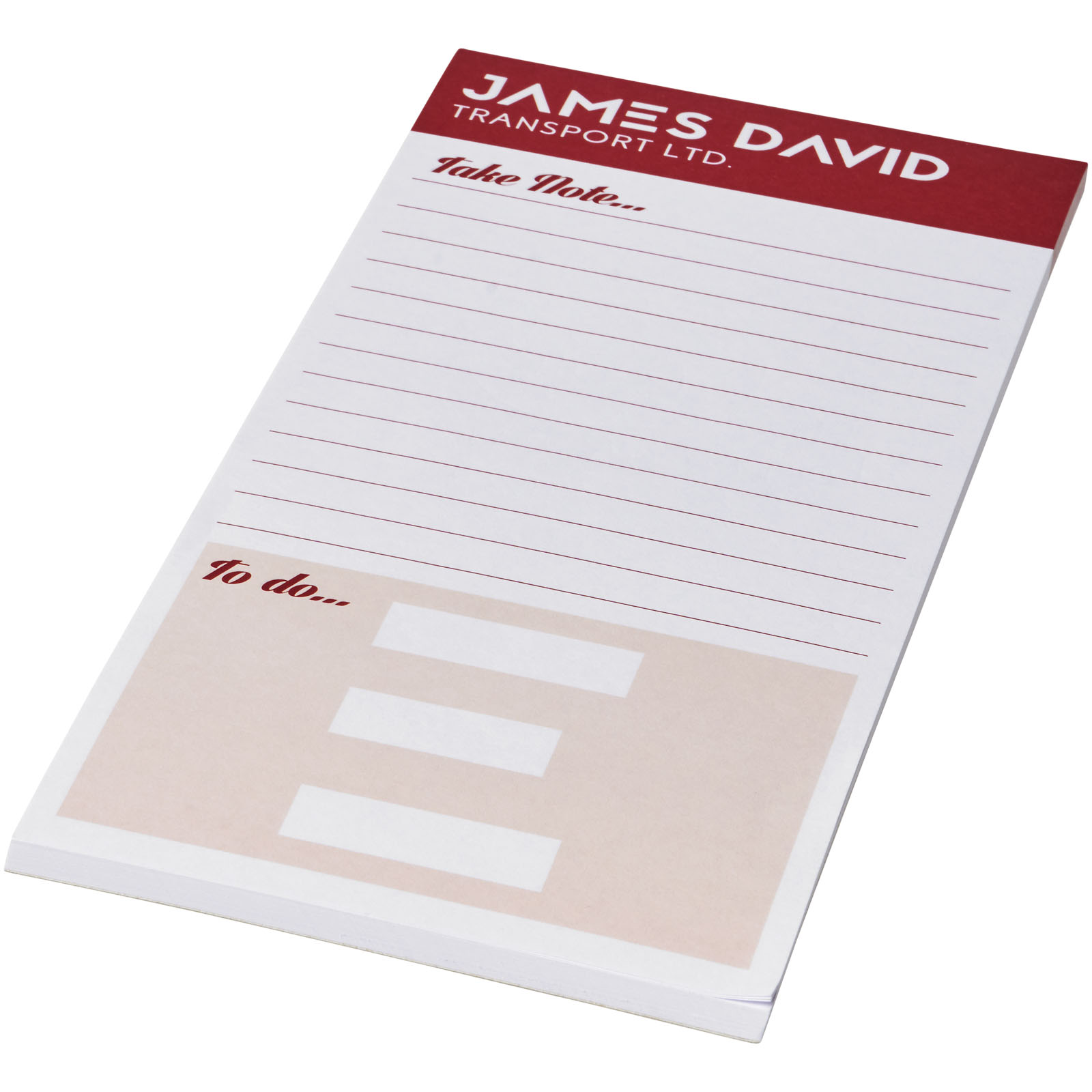 Notepads - Desk-Mate® 1/3 A4 notepad