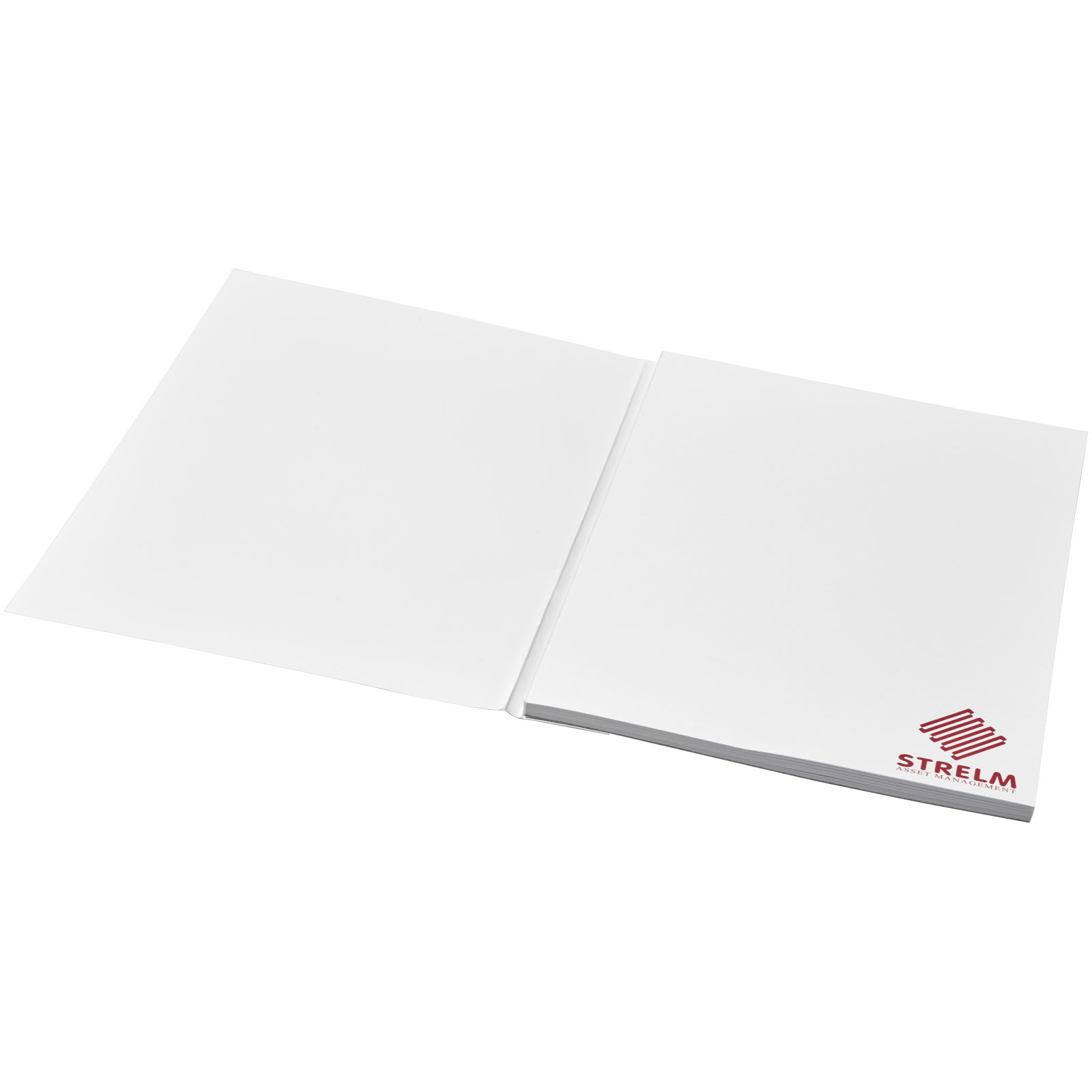 Advertising Notepads - Desk-Mate® A5 notepad wrap over cover - 2