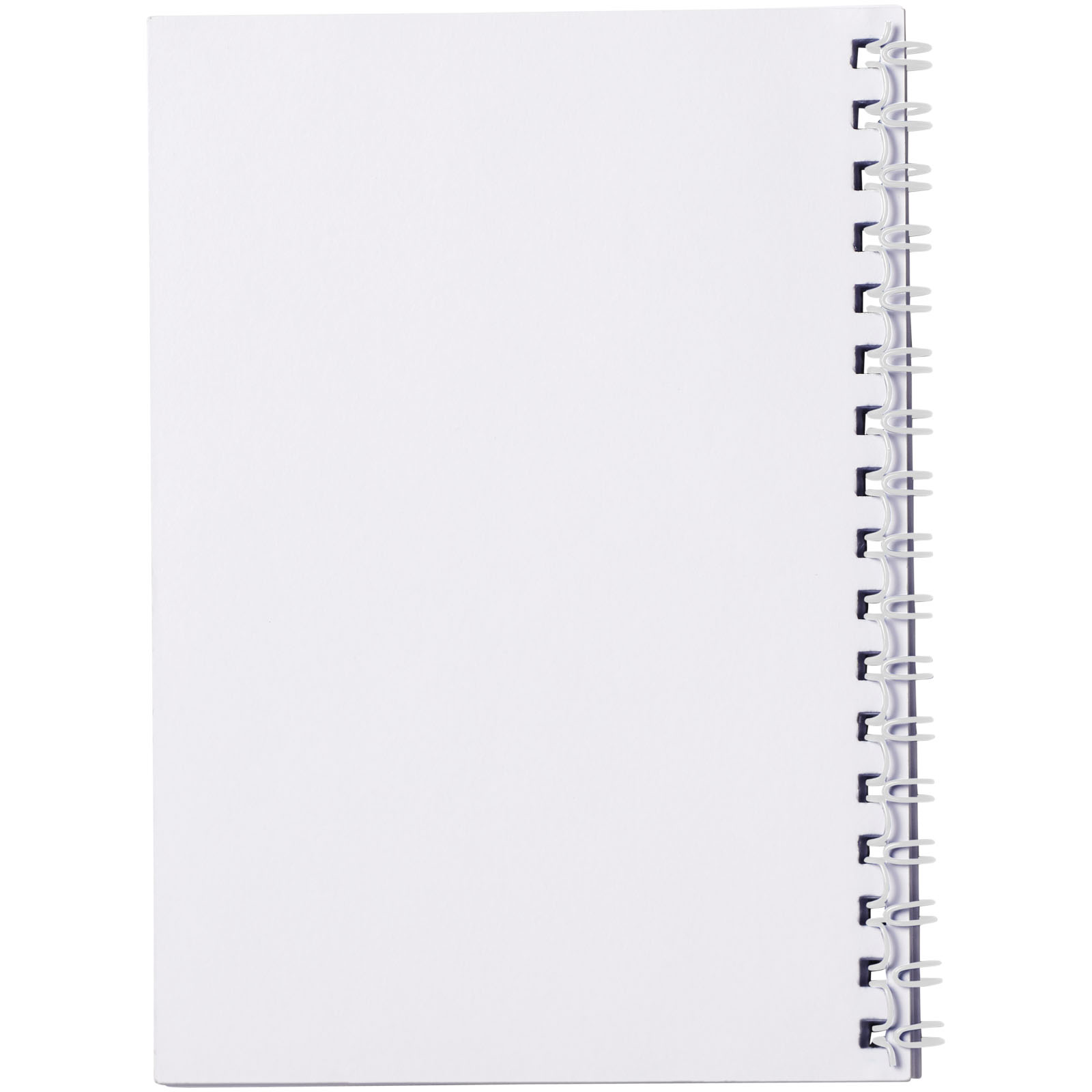 Advertising Notebooks - Desk-Mate® spiral A6 notebook PP cover - 2