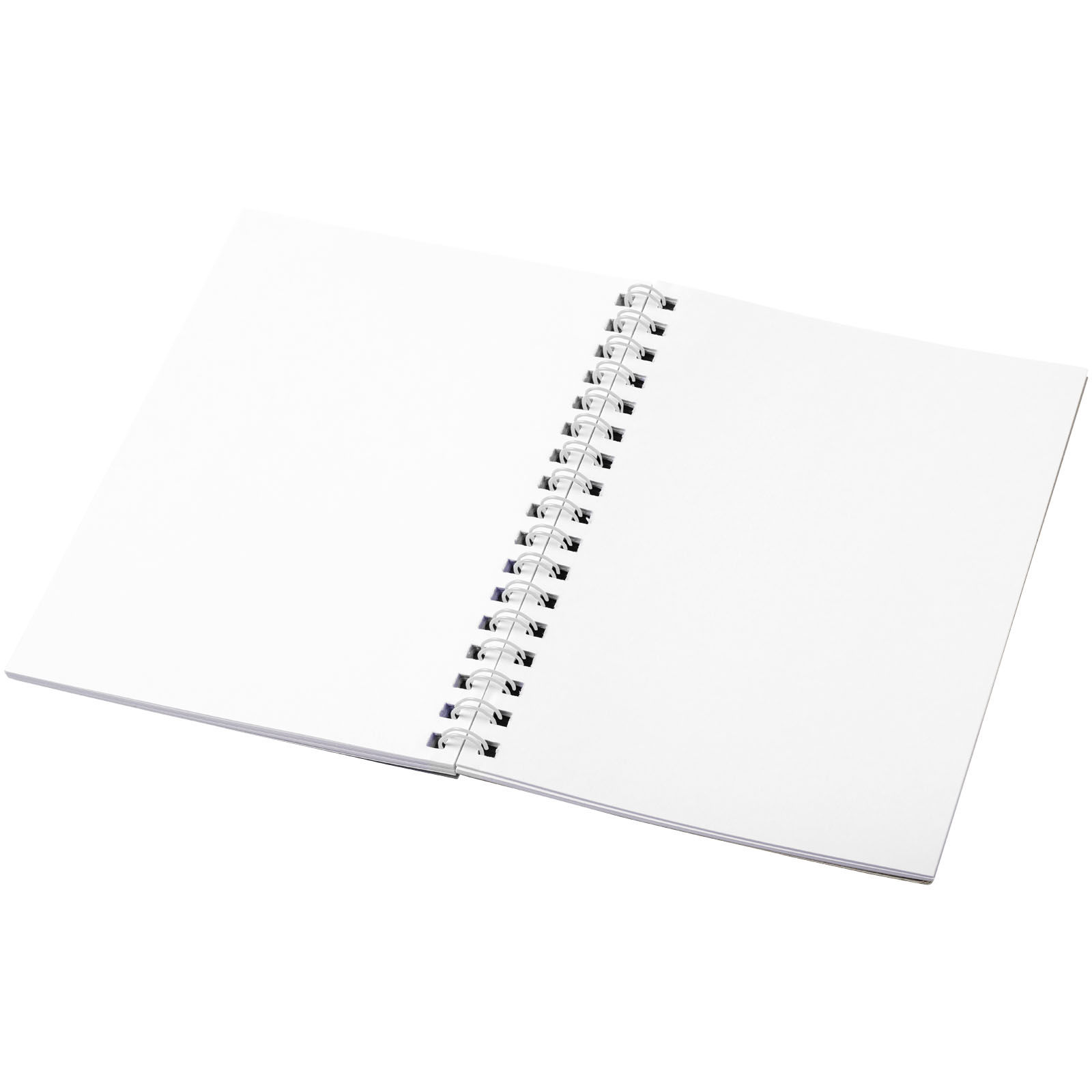 Advertising Notebooks - Desk-Mate® spiral A6 notebook PP cover - 3