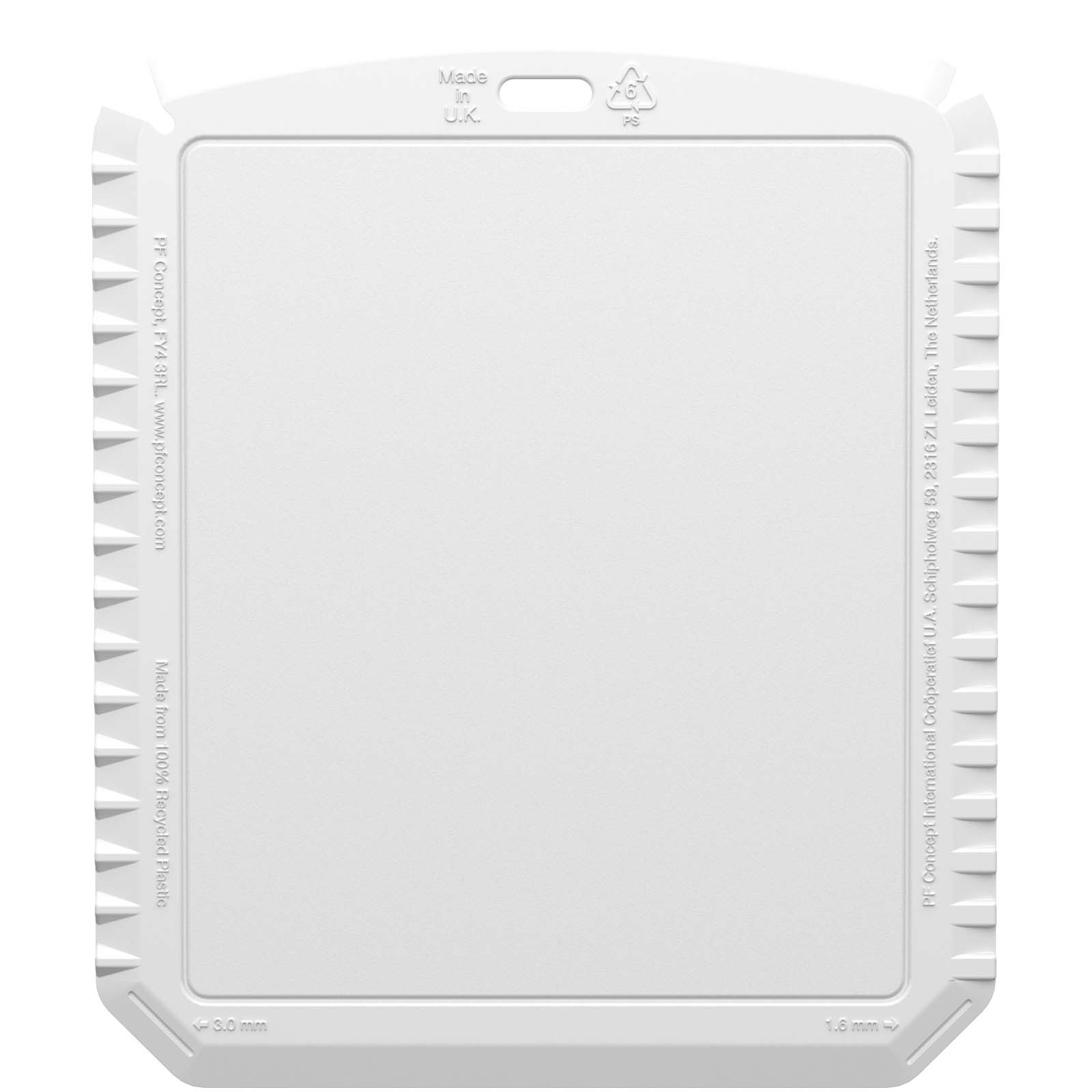 Accessoires auto publicitaires - Grattoir à glace Thrym rectangulaire et en plastique recyclé - 2