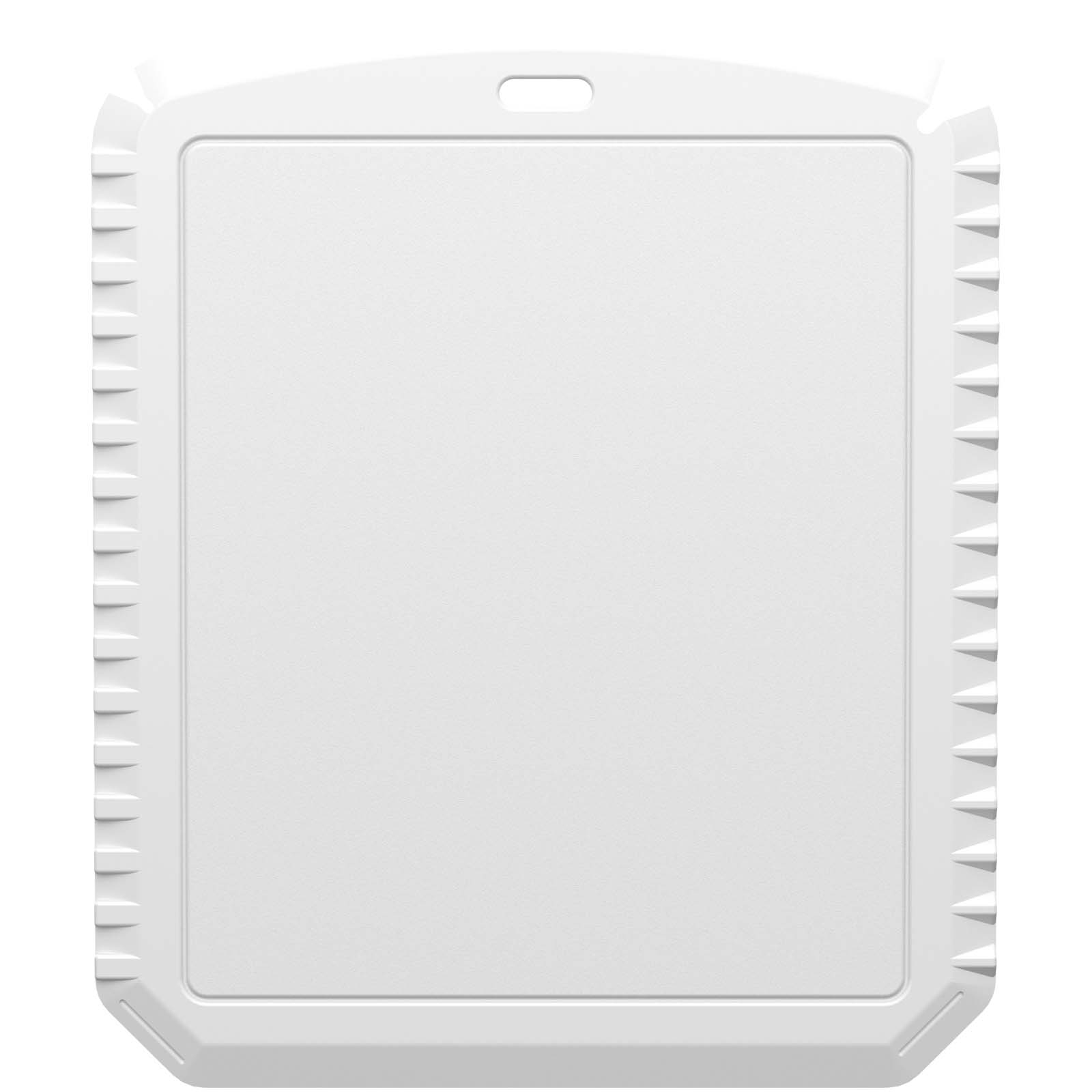 Accessoires auto publicitaires - Grattoir à glace Thrym rectangulaire et en plastique recyclé - 1