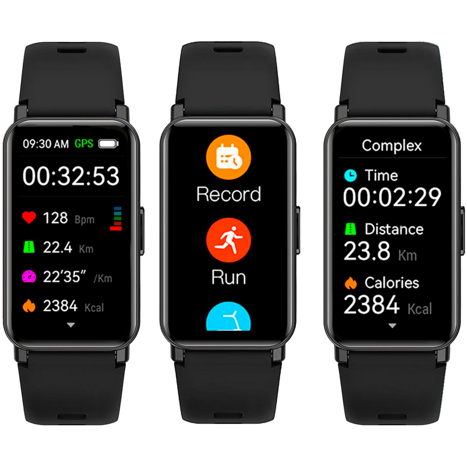 Advertising Smartwatches - Prixton AT806 multisport smartband with GPS - 4