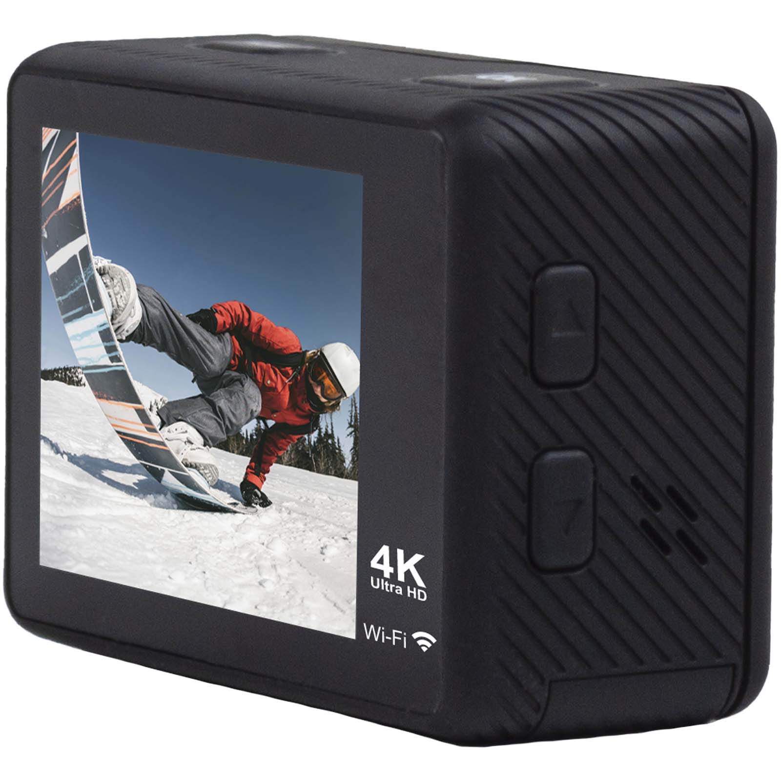 Appareils photo publicitaires - Caméra d’action Prixton DV670 à double écran 4K - 3