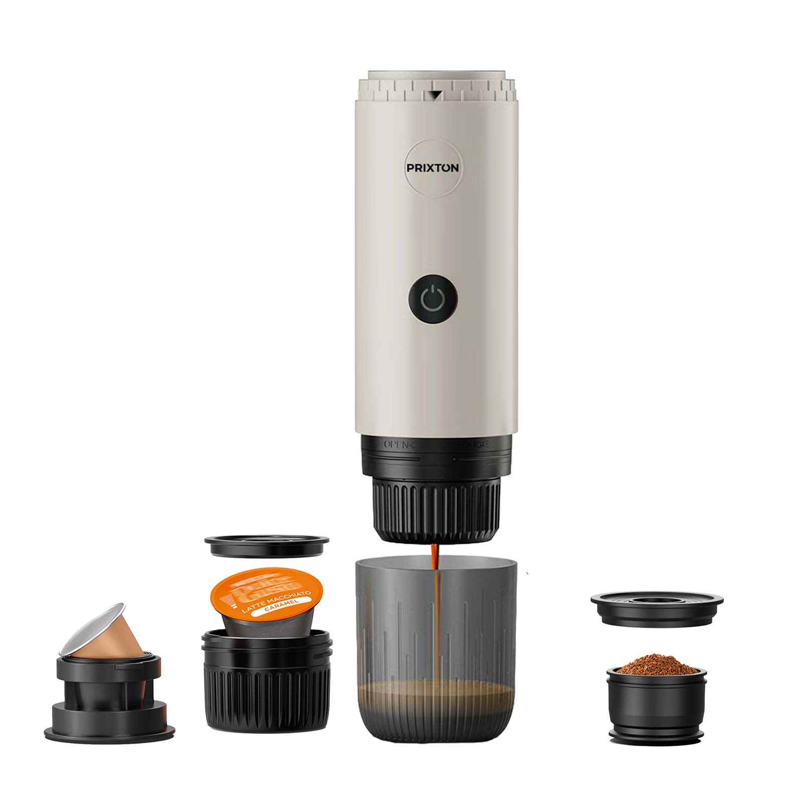  publicitaires - Cafetière portable Prixton Roma - 1