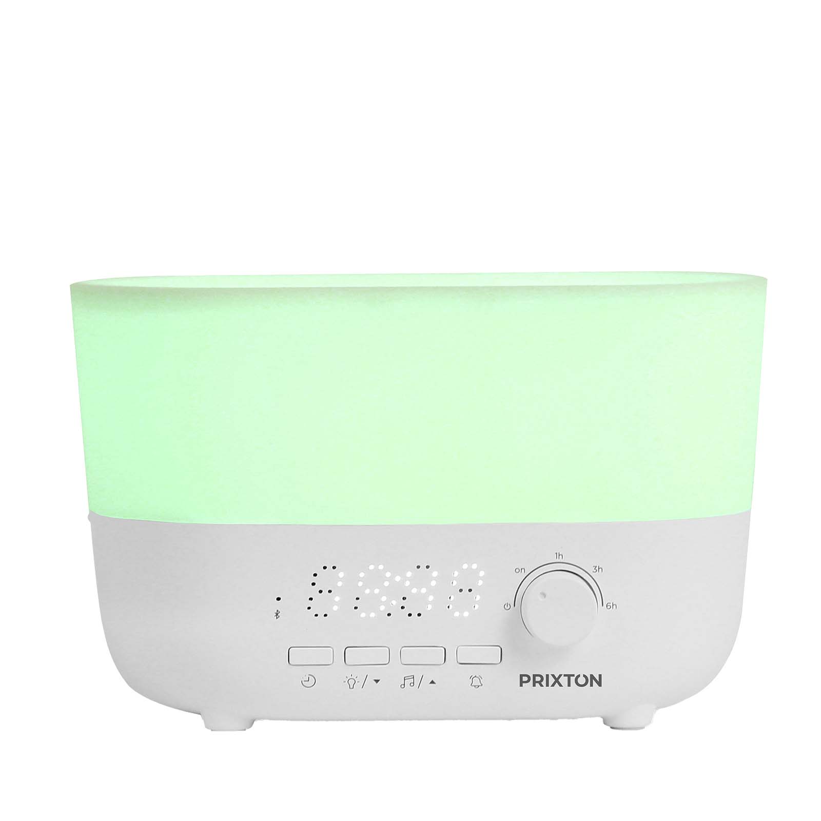Accessoires pour la maison publicitaires - Humidificateur et diffuseur d’arômes 4 en 1 Prixton Connected