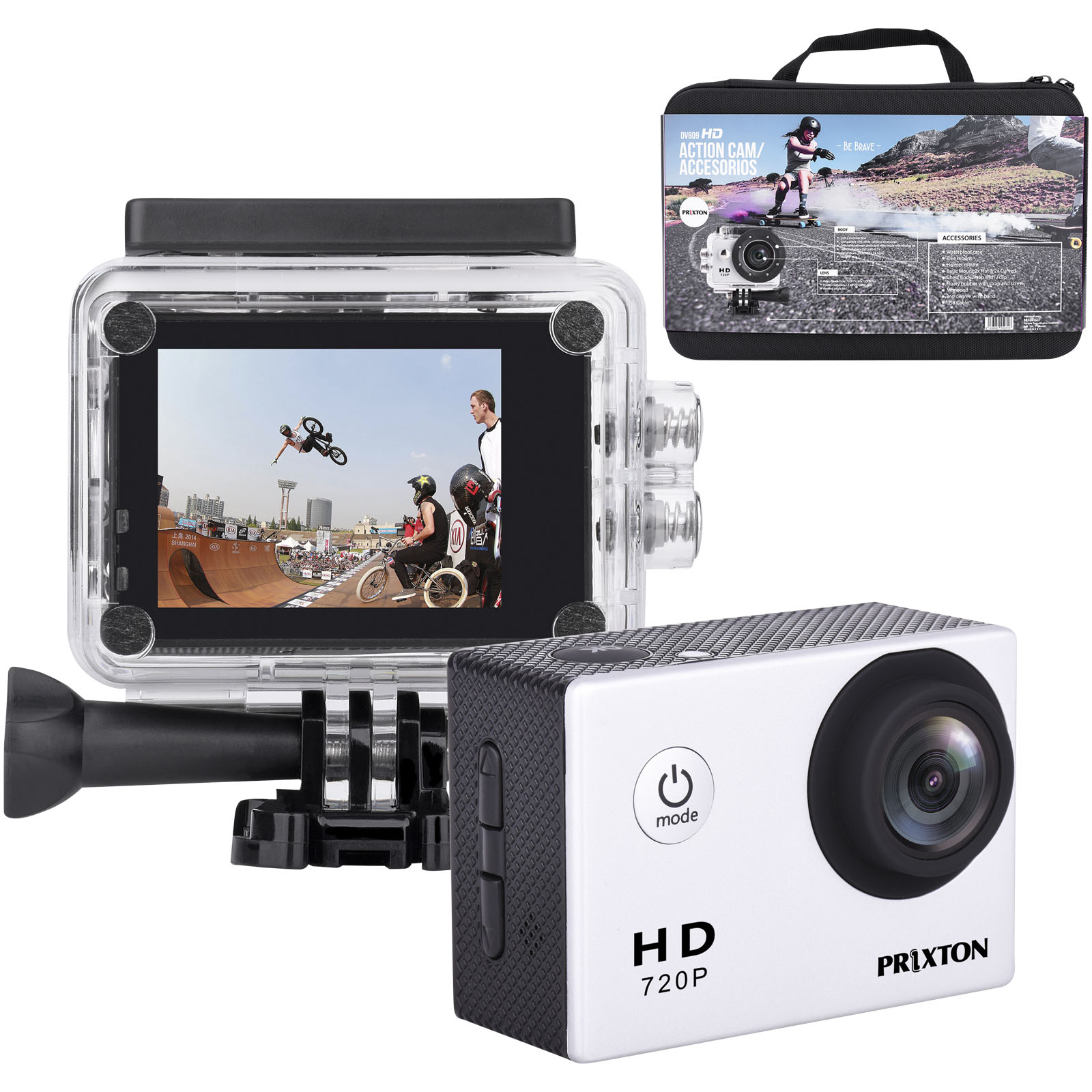 Advertising Cameras - Prixton DV609 Action Camera - 4