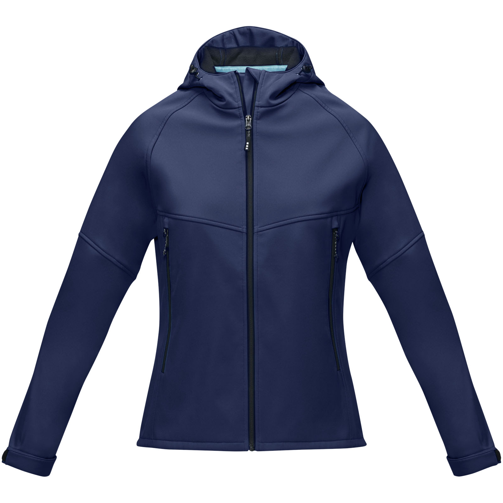 Jackets publicitaires - Veste softshell recyclée femme Coltan - 1