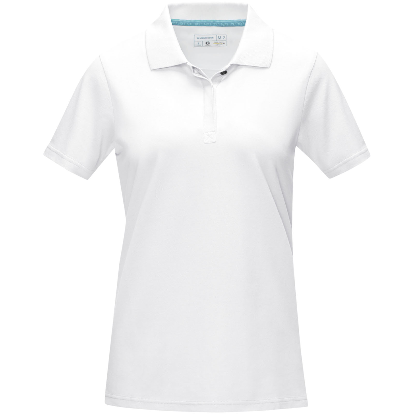 Polos publicitaires - Polo Graphite bio GOTS manches courtes femme - 1