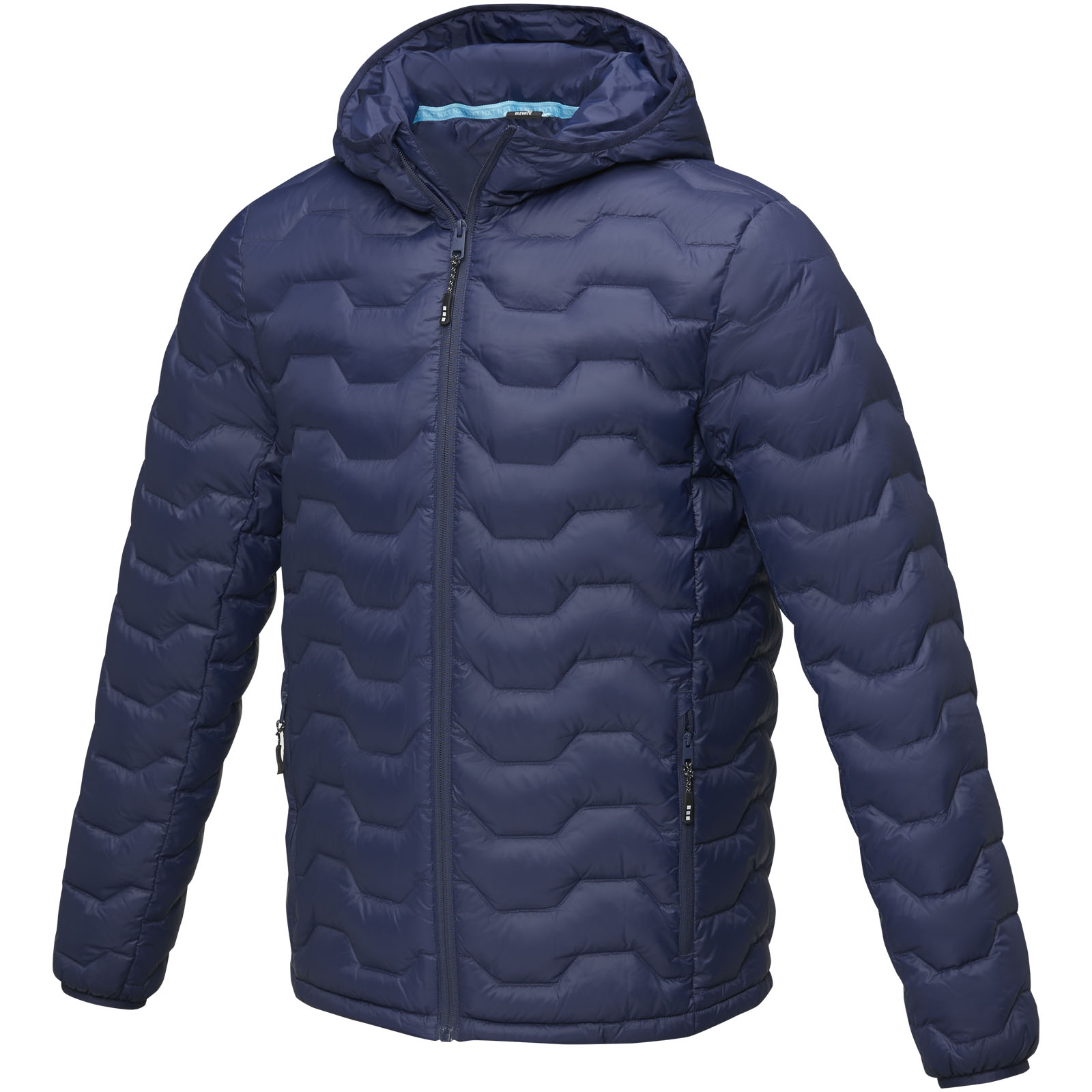 Jackets publicitaires - Veste duvet isotherme Petalite recyclée certifiée GRS pour homme - 0