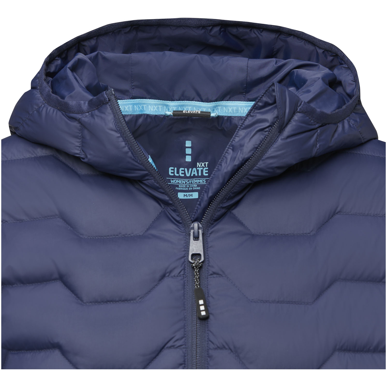 Jackets publicitaires - Veste duvet isotherme Petalite recyclée certifiée GRS pour femme - 3