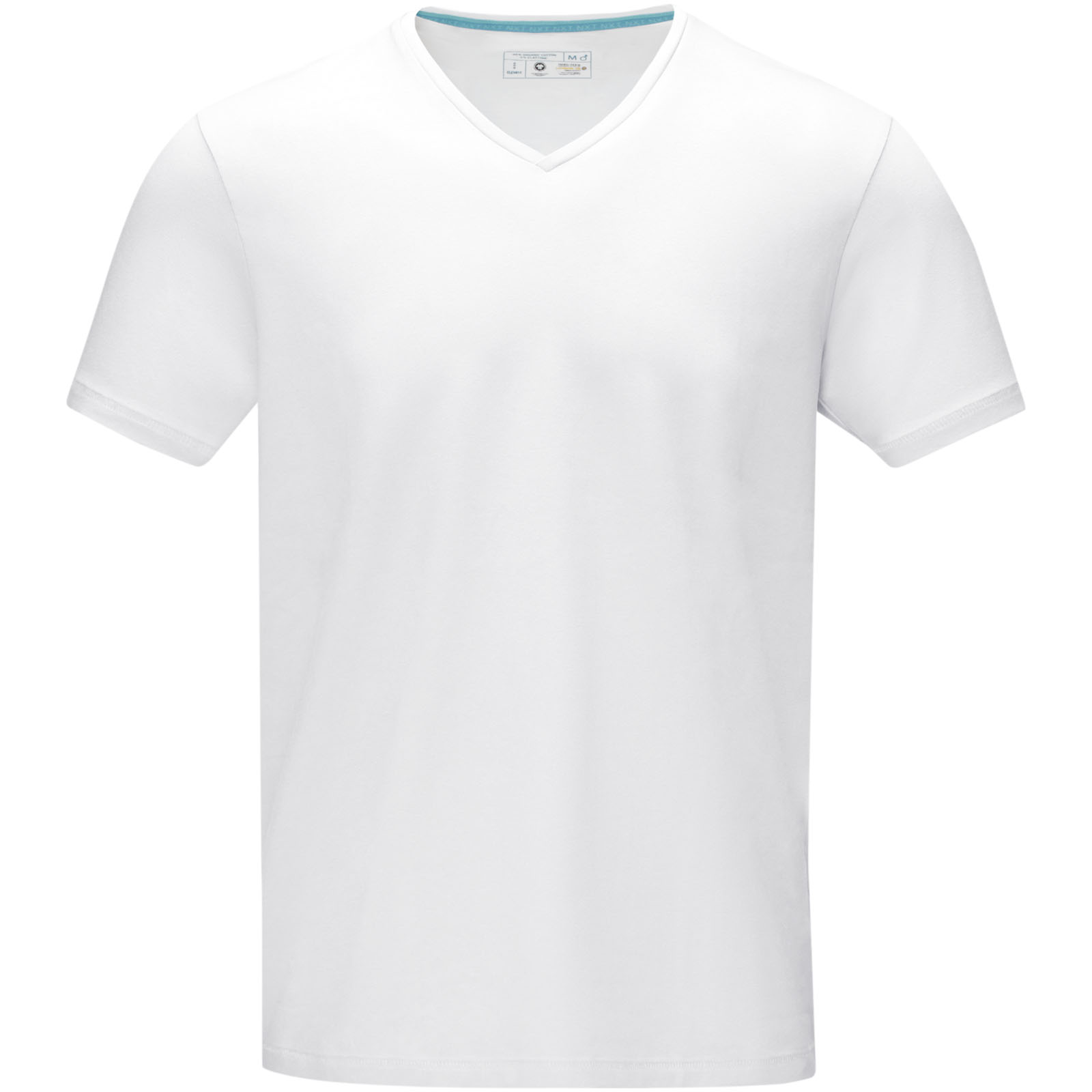 Advertising T-shirts - Kawartha short sleeve men's GOTS organic V-neck t-shirt - 1