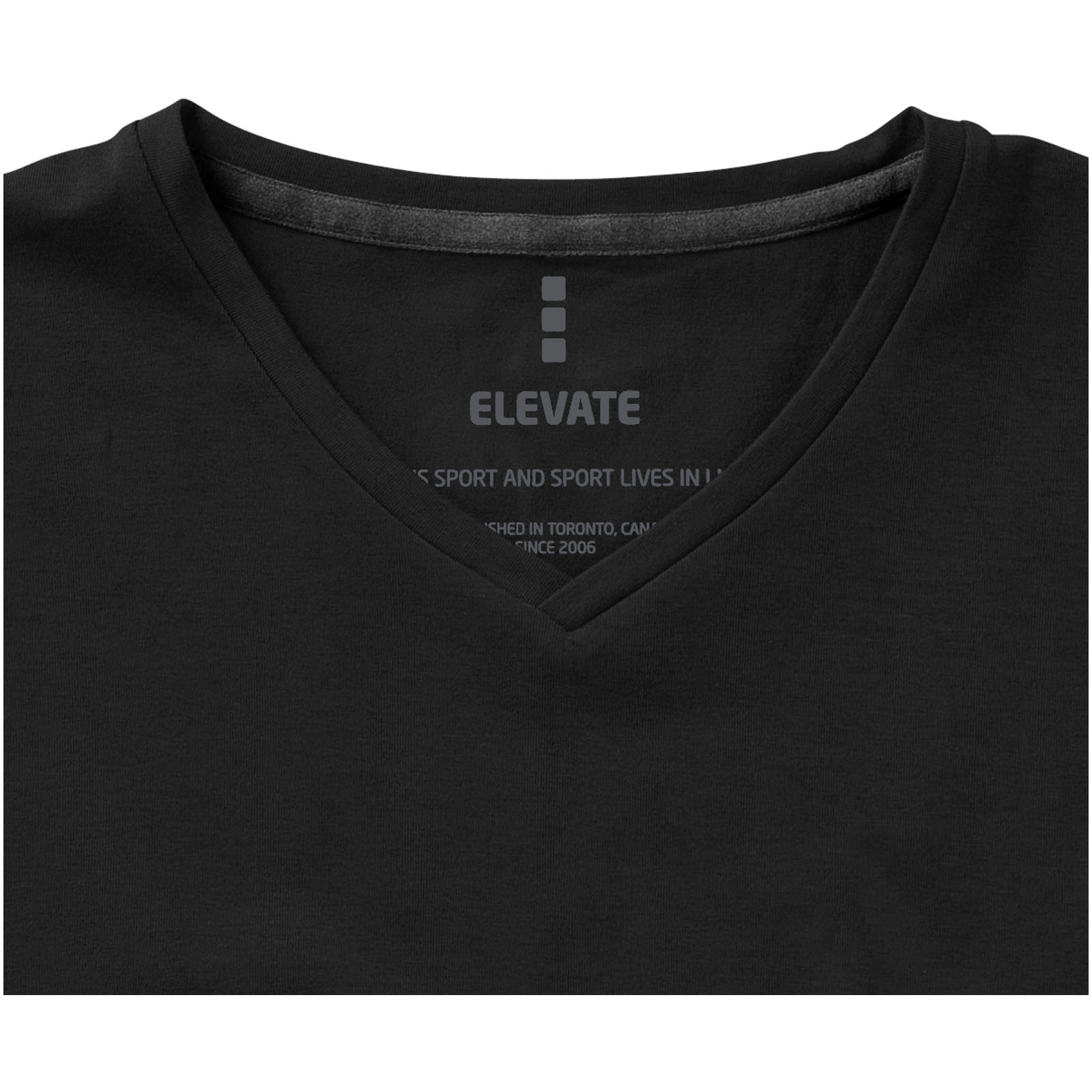 Advertising T-shirts - Kawartha short sleeve men's organic V-neck t-shirt - 5
