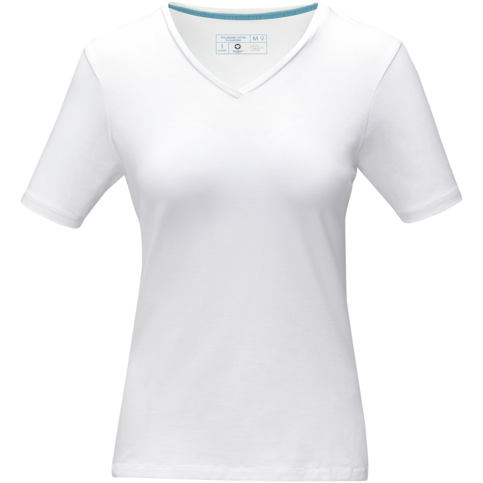 Advertising T-shirts - Kawartha short sleeve women's GOTS organic V-neck t-shirt - 1