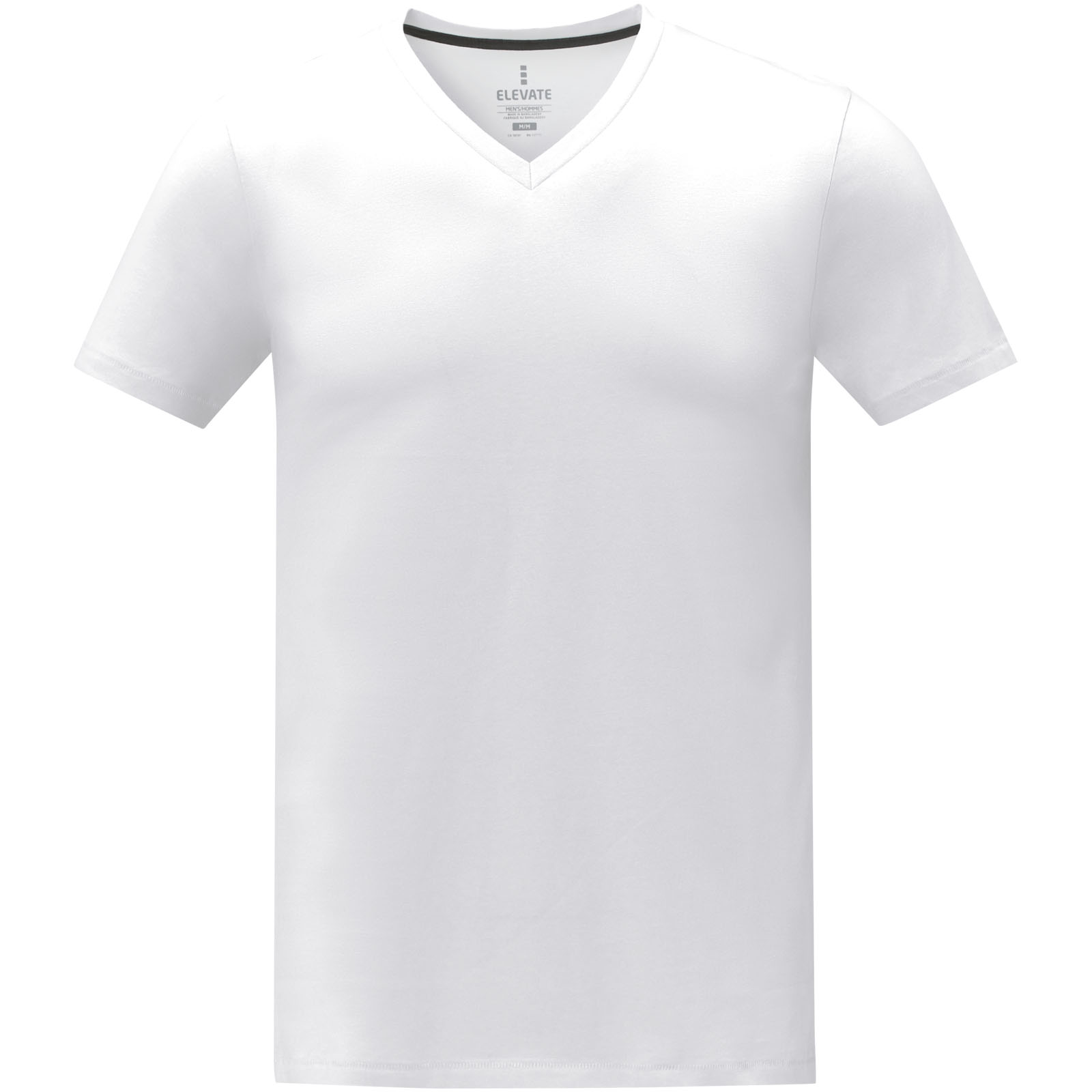 T-shirts publicitaires - T-shirt Somoto manches courtes col V homme  - 1